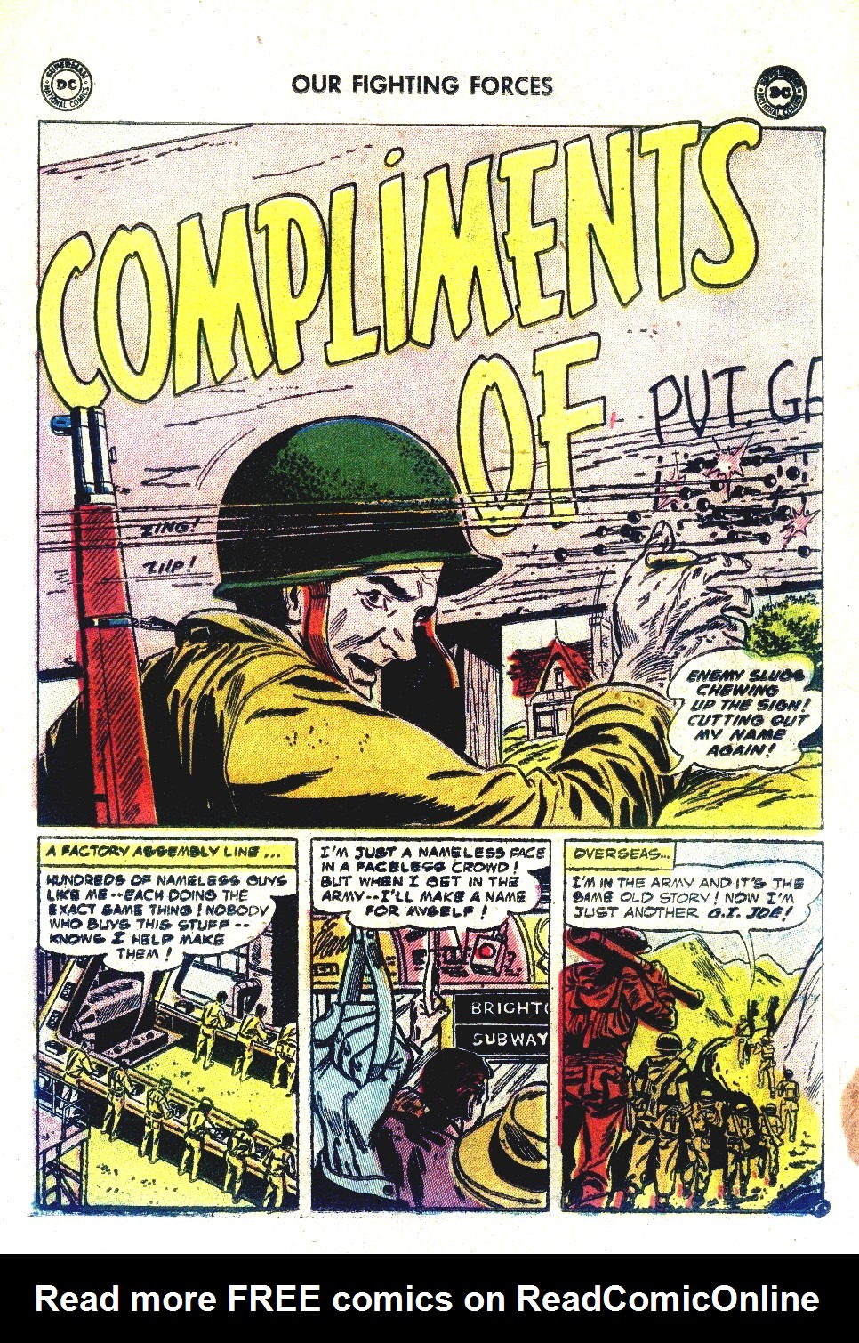 Read online Our Fighting Forces comic -  Issue #13 - 19