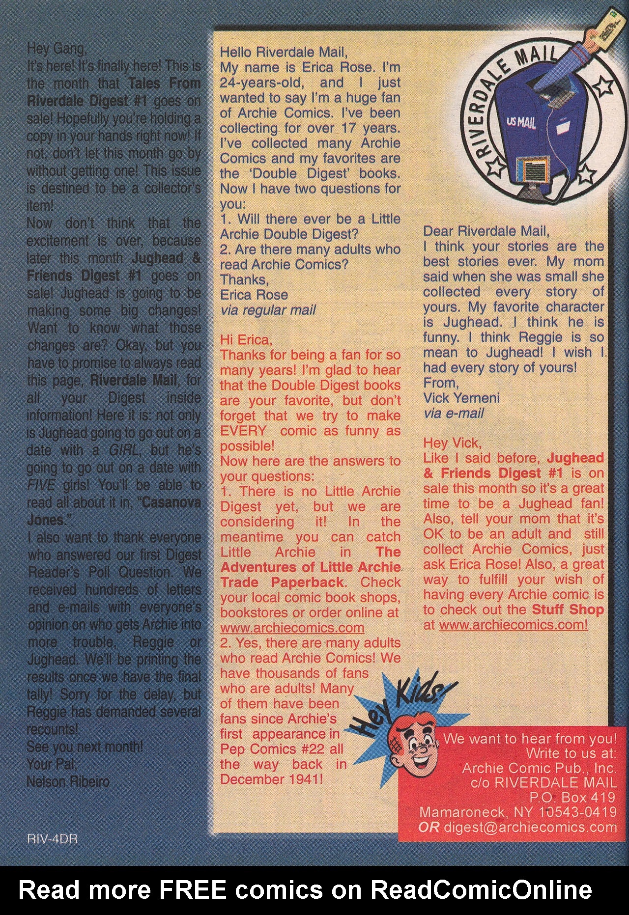 Read online Jughead & Friends Digest Magazine comic -  Issue #1 - 92