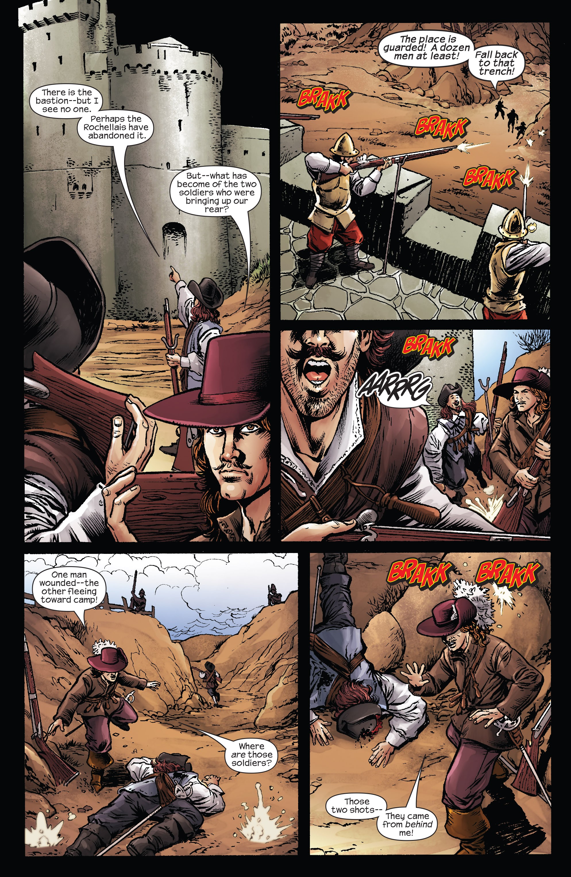 Read online Marvel Illustrated: The Three Musketeers comic -  Issue #4 - 18