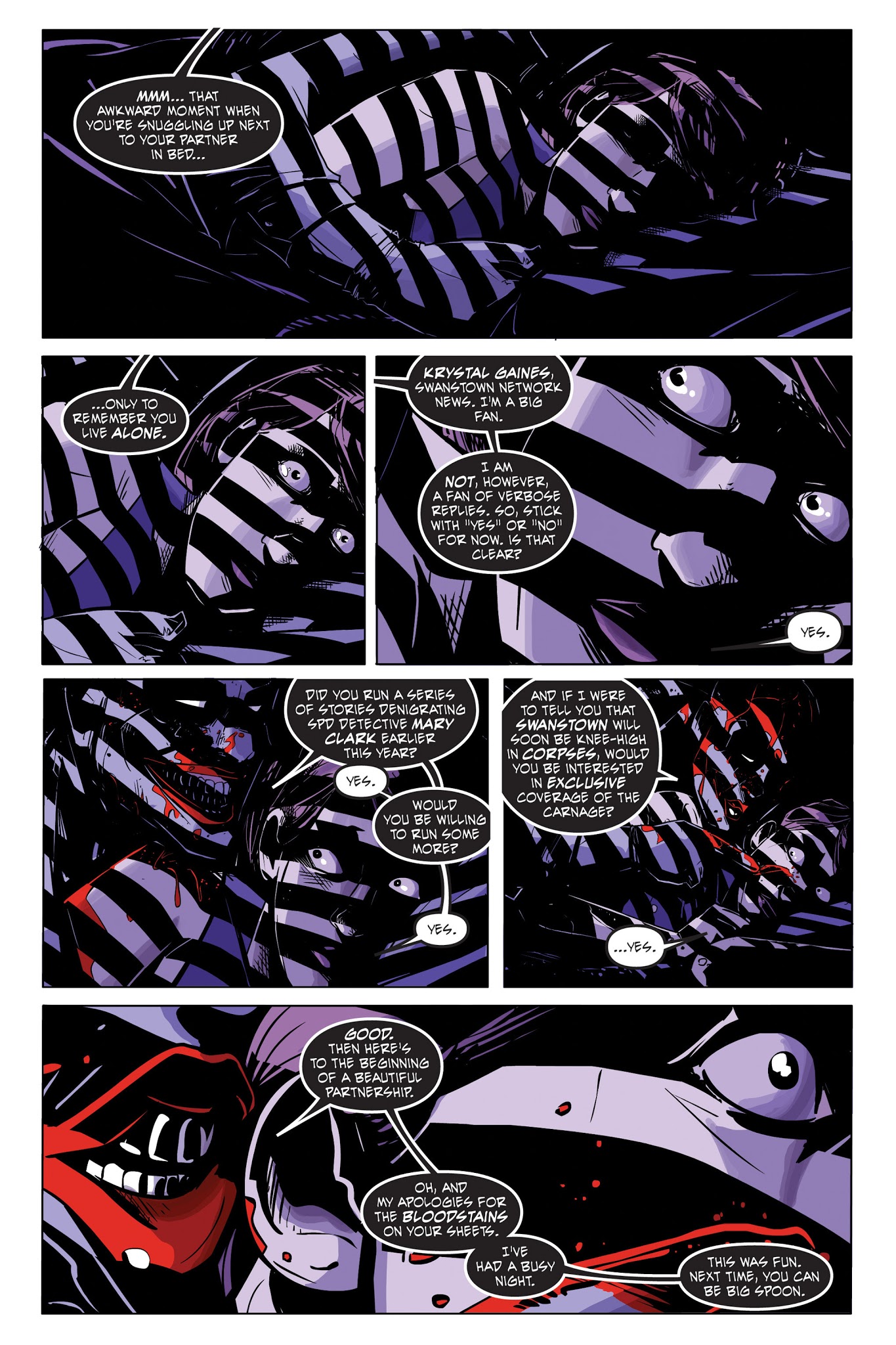 Read online Oxymoron: The Loveliest Nightmare comic -  Issue #2 - 4