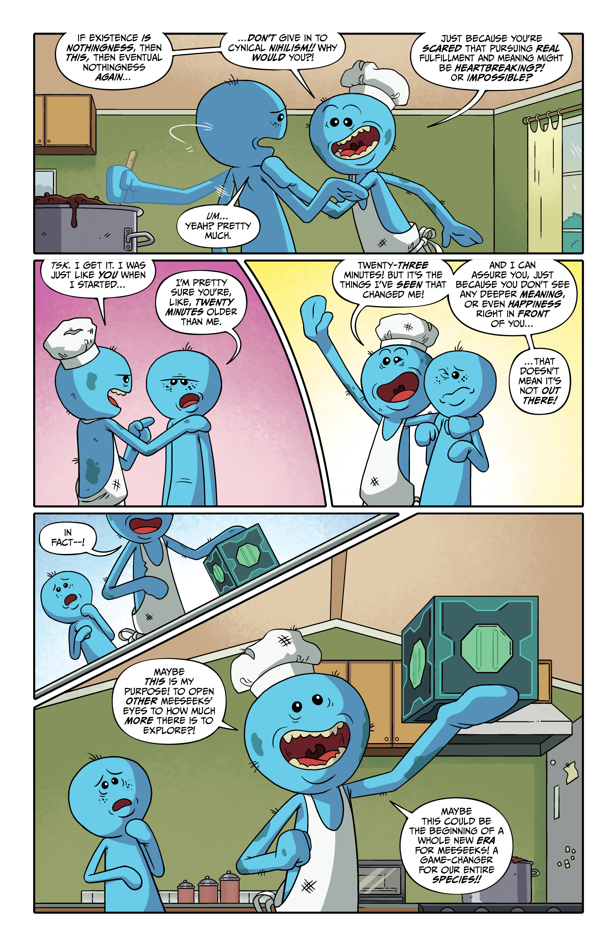 Read online Rick and Morty Presents: Mr. Meeseeks comic -  Issue # Full - 29