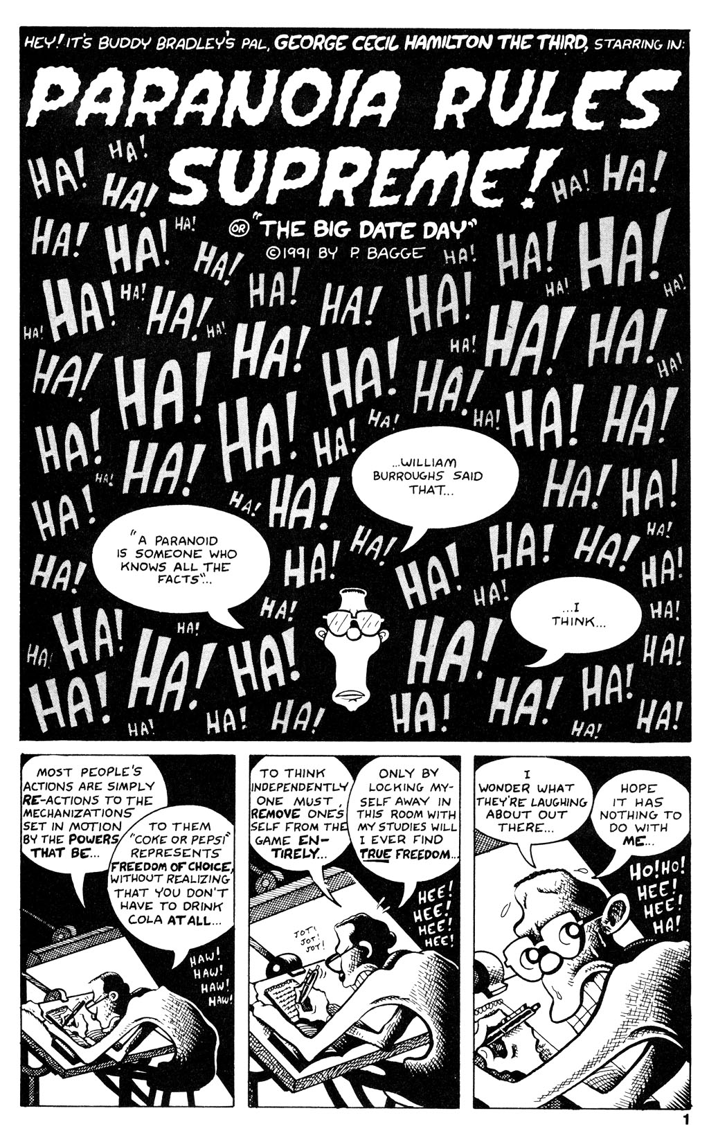 Read online Hate comic -  Issue #7 - 3