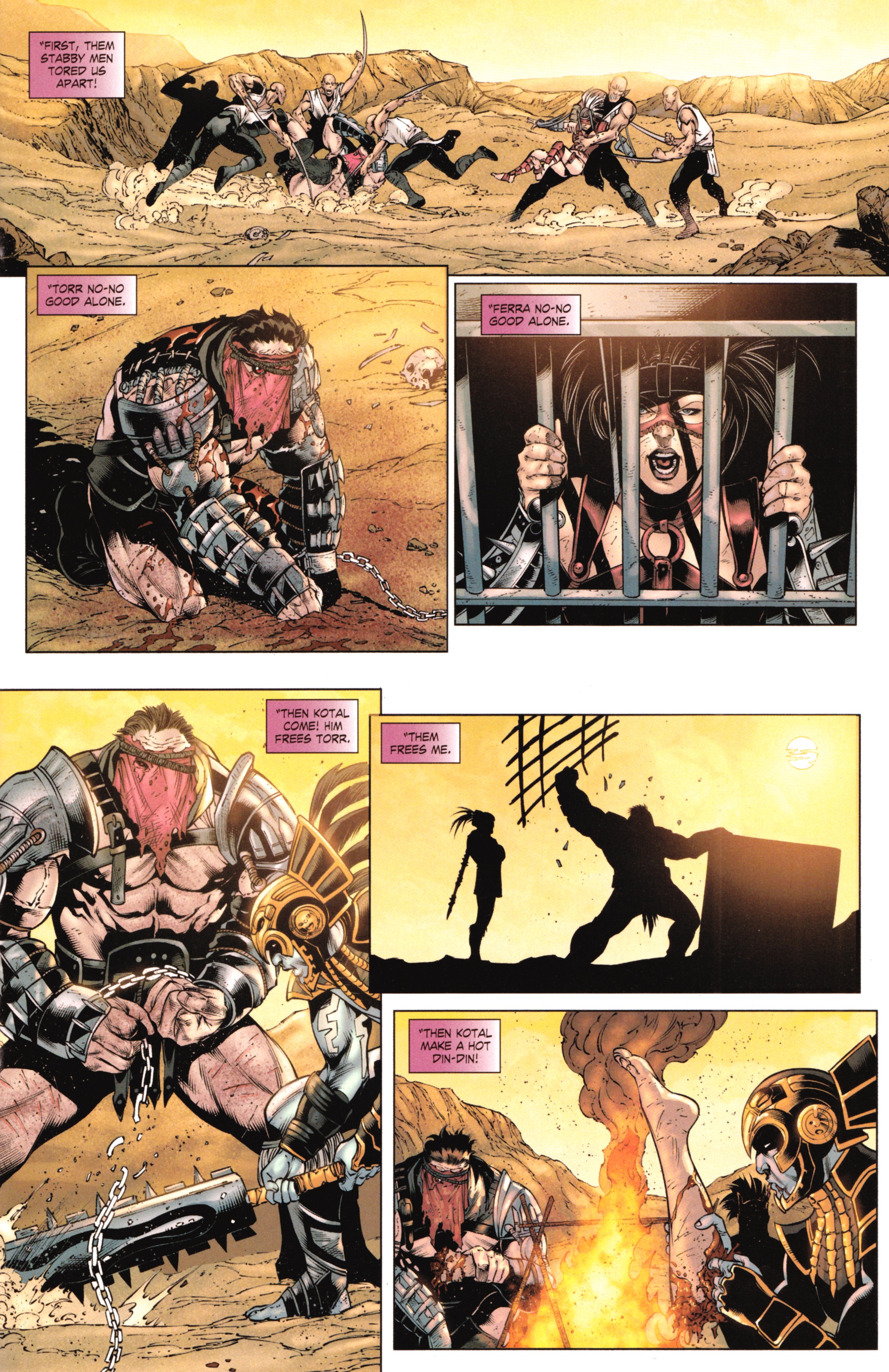 Read online Mortal Kombat X [II] comic -  Issue #7 - 9