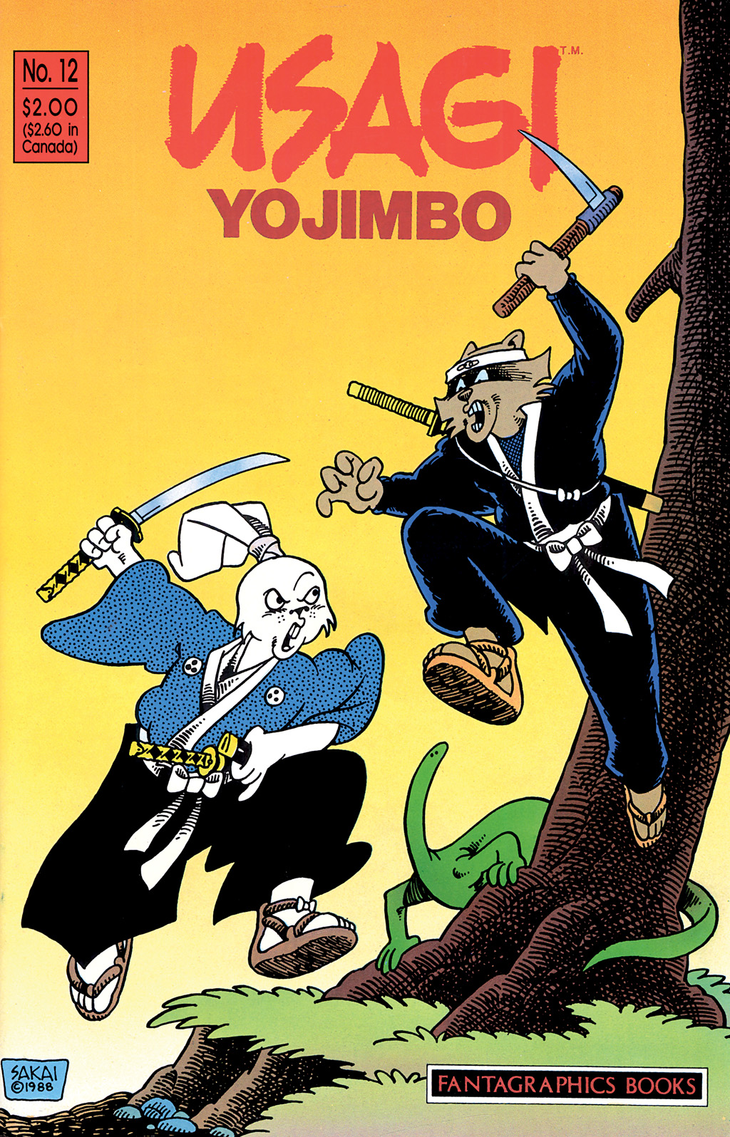Read online Usagi Yojimbo (1987) comic -  Issue #12 - 1