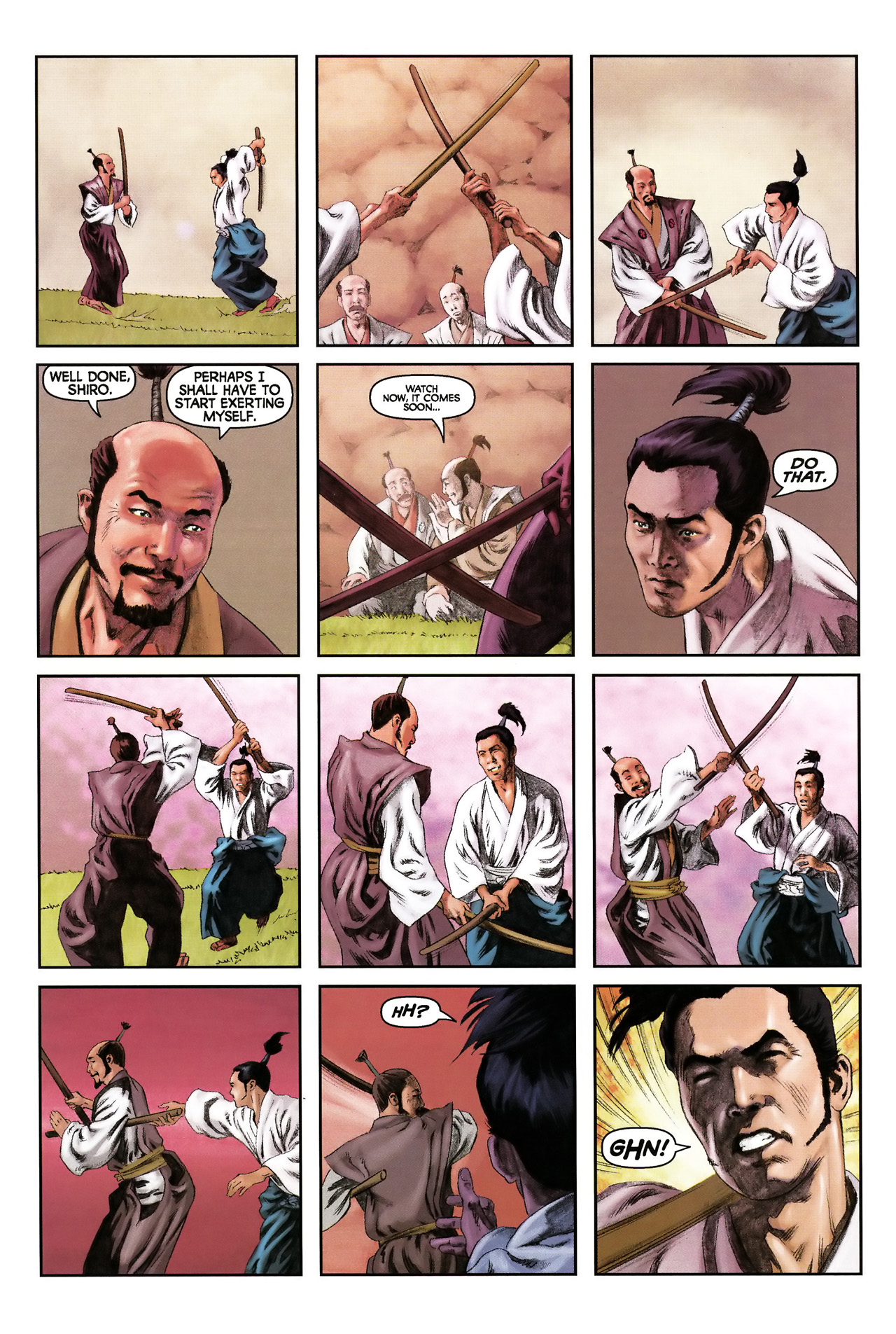 Read online Samurai: Heaven and Earth (2006) comic -  Issue #5 - 4