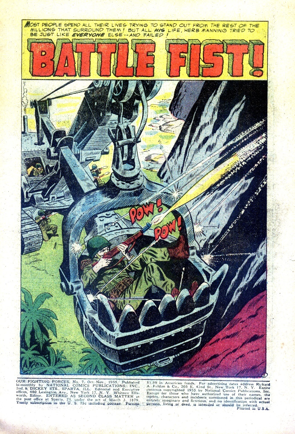 Read online Our Fighting Forces comic -  Issue #7 - 3