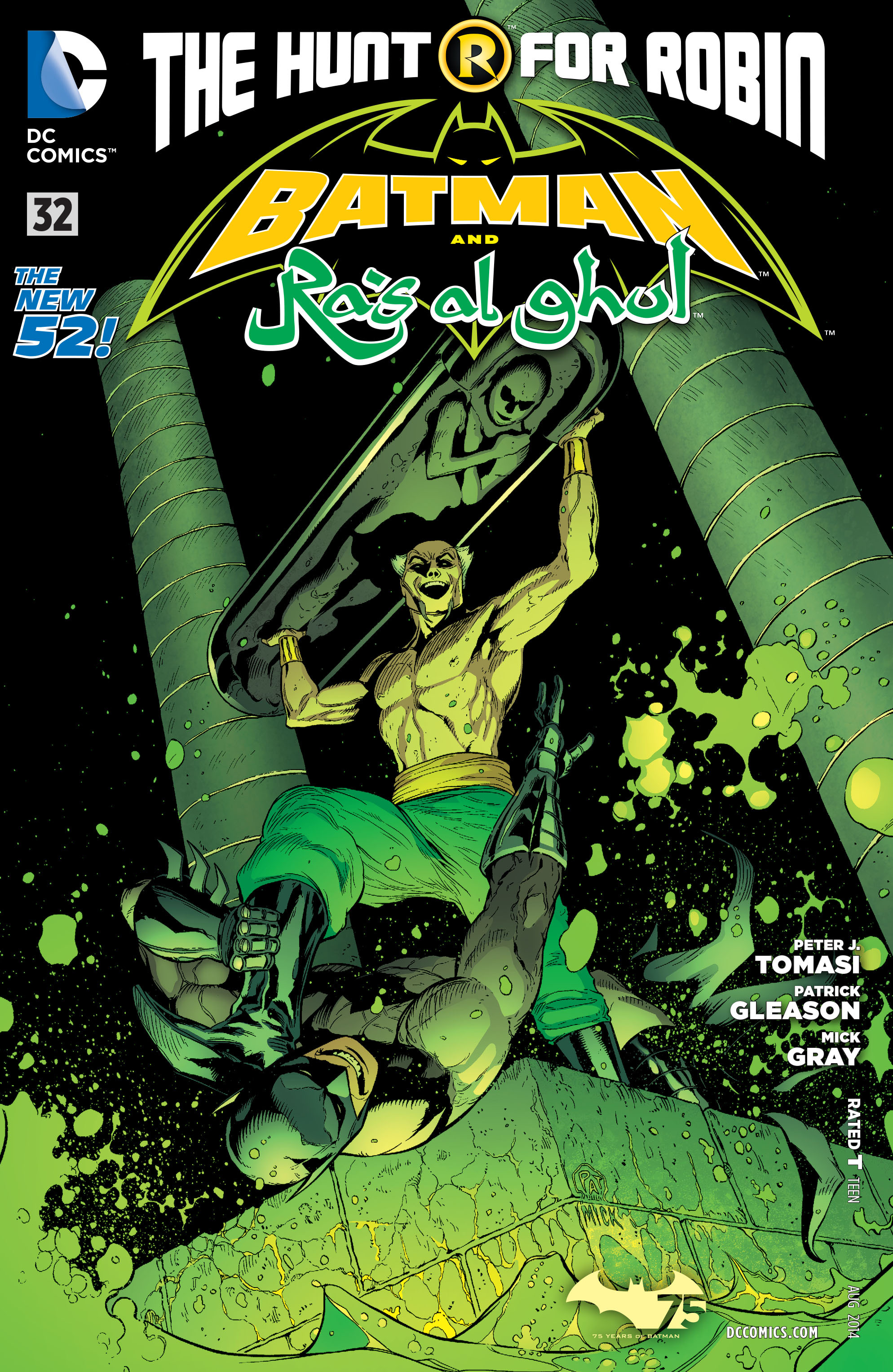 Read online Batman and Robin (2011) comic -  Issue #32 - Batman and Ra's al Ghul - 1