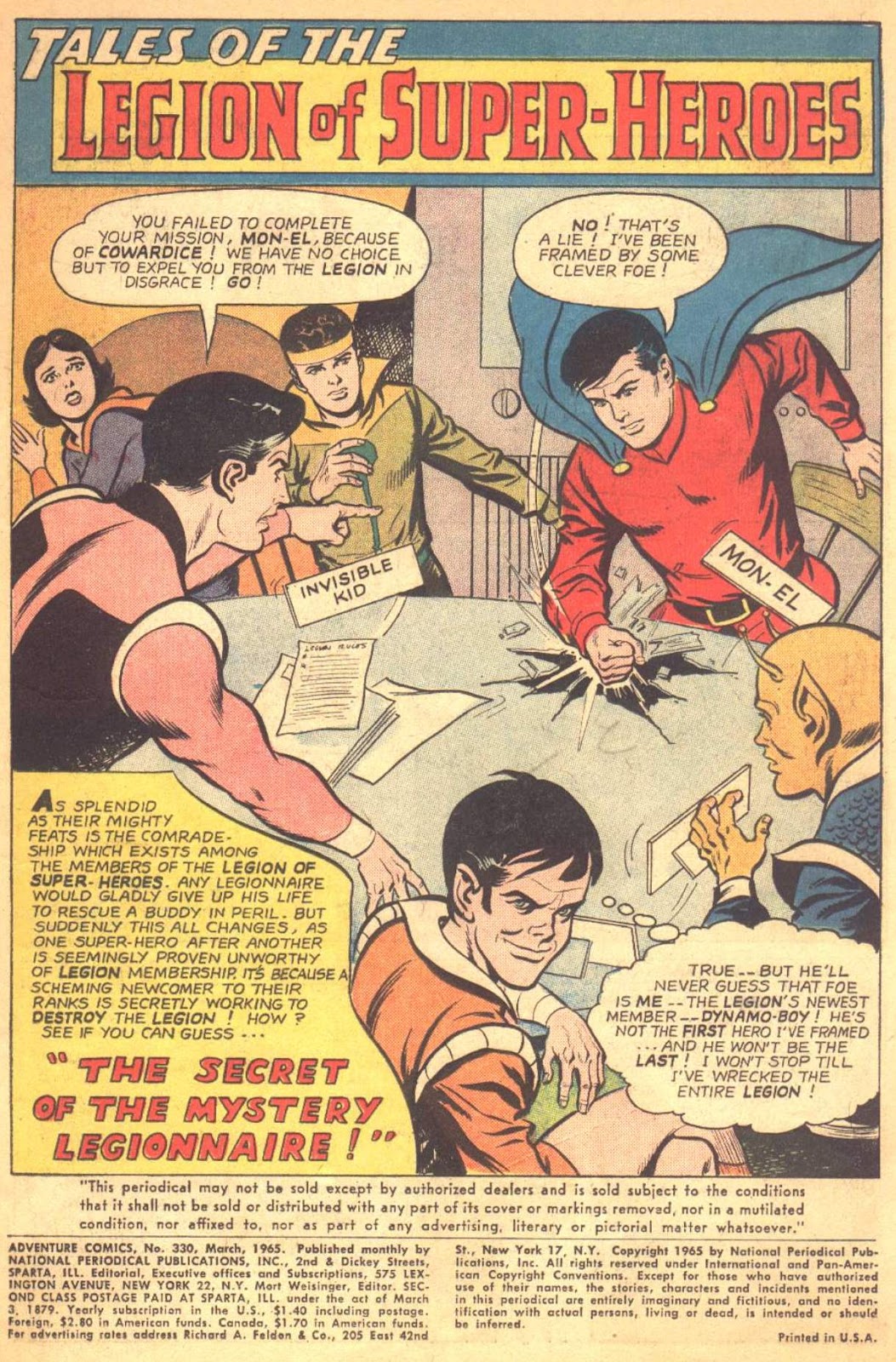 Adventure Comics (1938) issue 330 - Page 2