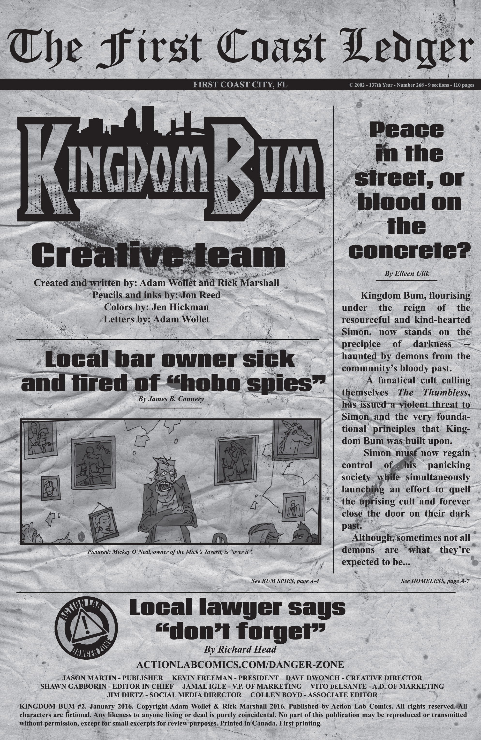 Read online Kingdom Bum comic -  Issue #2 - 2