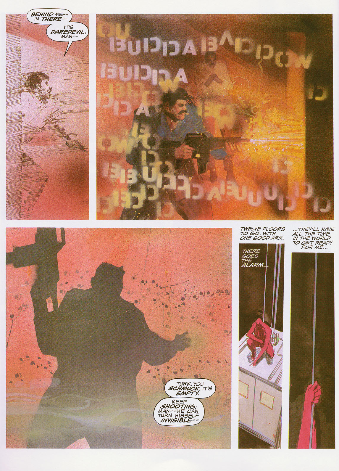 Read online Marvel Graphic Novel comic -  Issue #24 - Daredevil - Love & War - 56