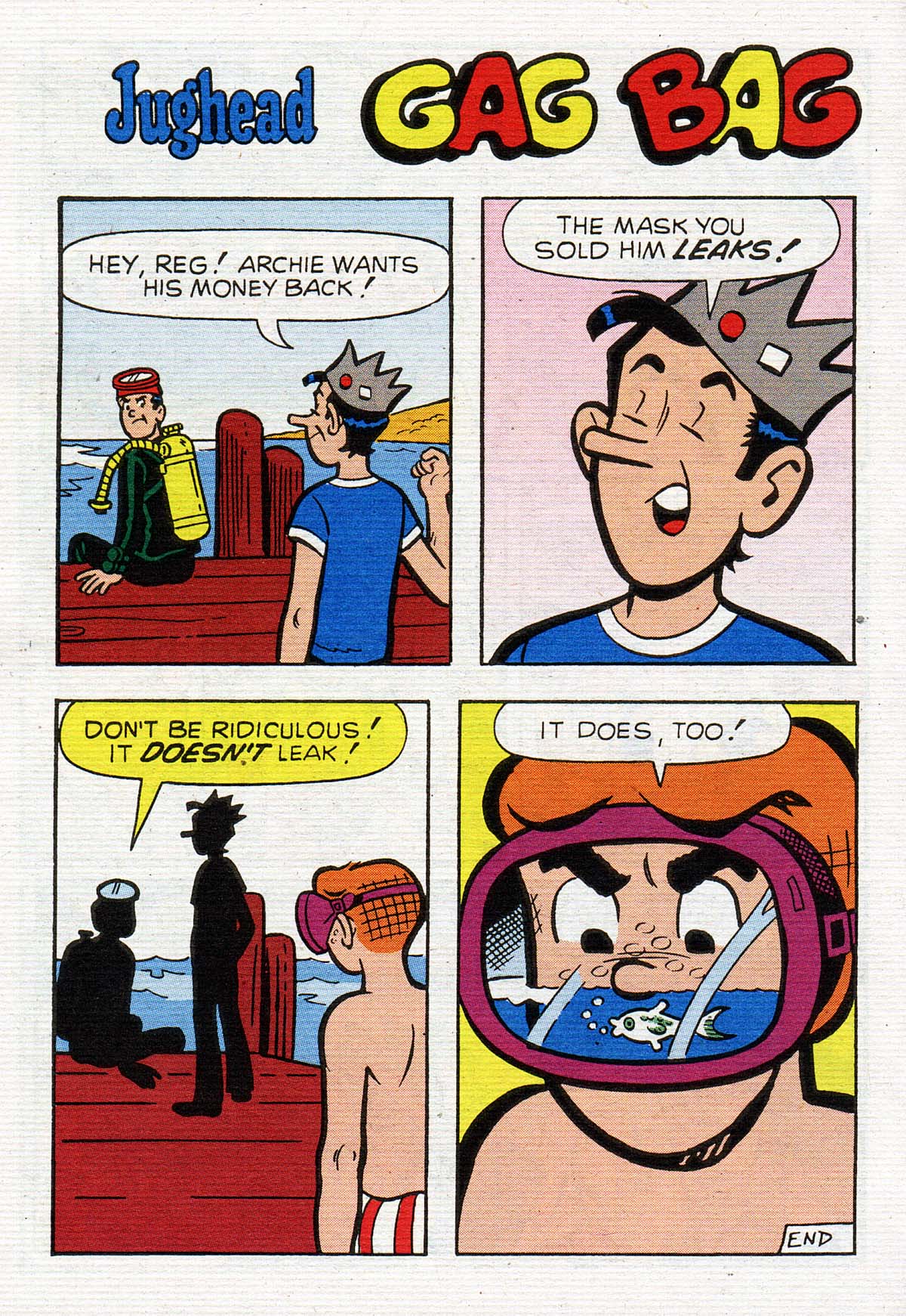 Read online Jughead's Double Digest Magazine comic -  Issue #104 - 145