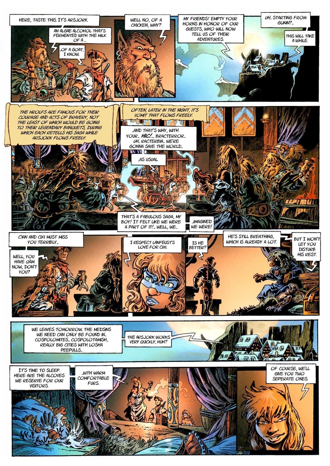Read online Lanfeust Of The Stars comic -  Issue #5 - 31