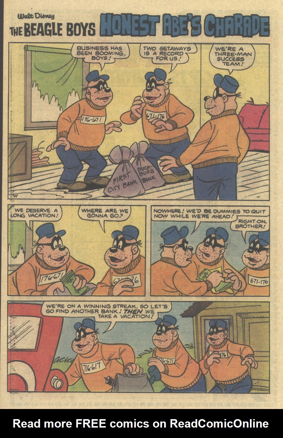 Read online Walt Disney THE BEAGLE BOYS comic -  Issue #47 - 20