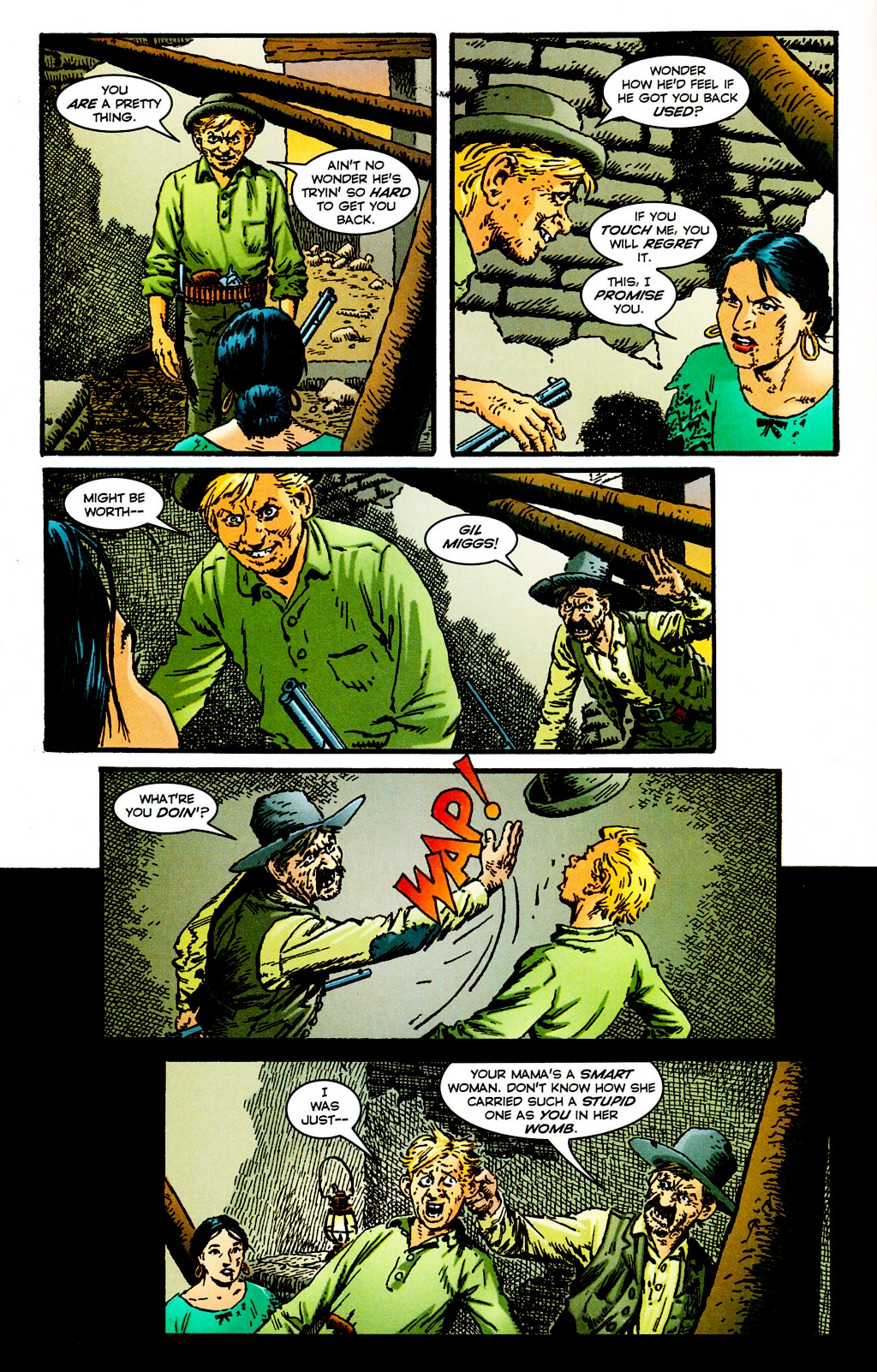 Read online Desperadoes: Quiet Of The Grave comic -  Issue #5 - 16