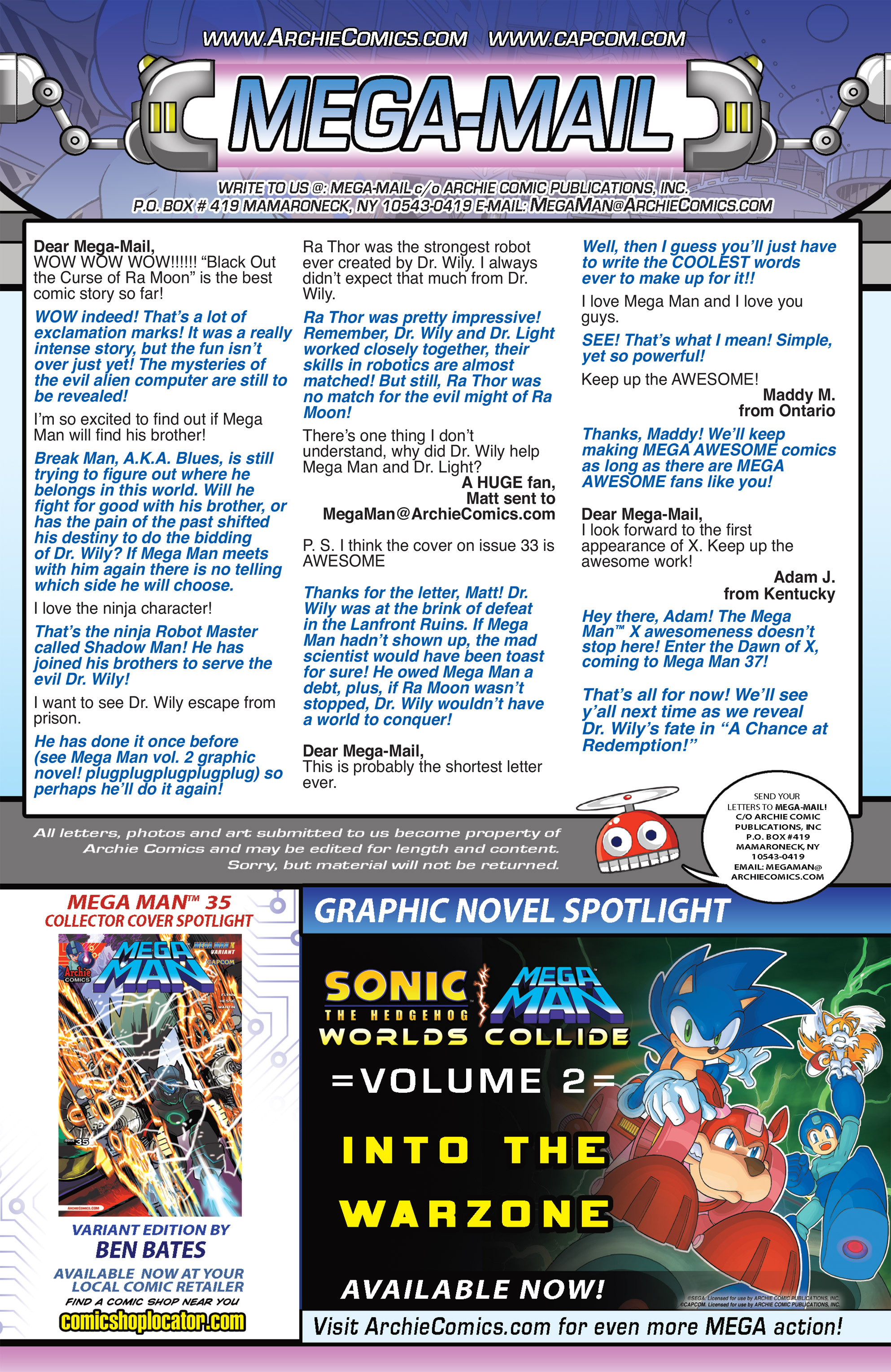 Read online Mega Man comic -  Issue #35 - 24