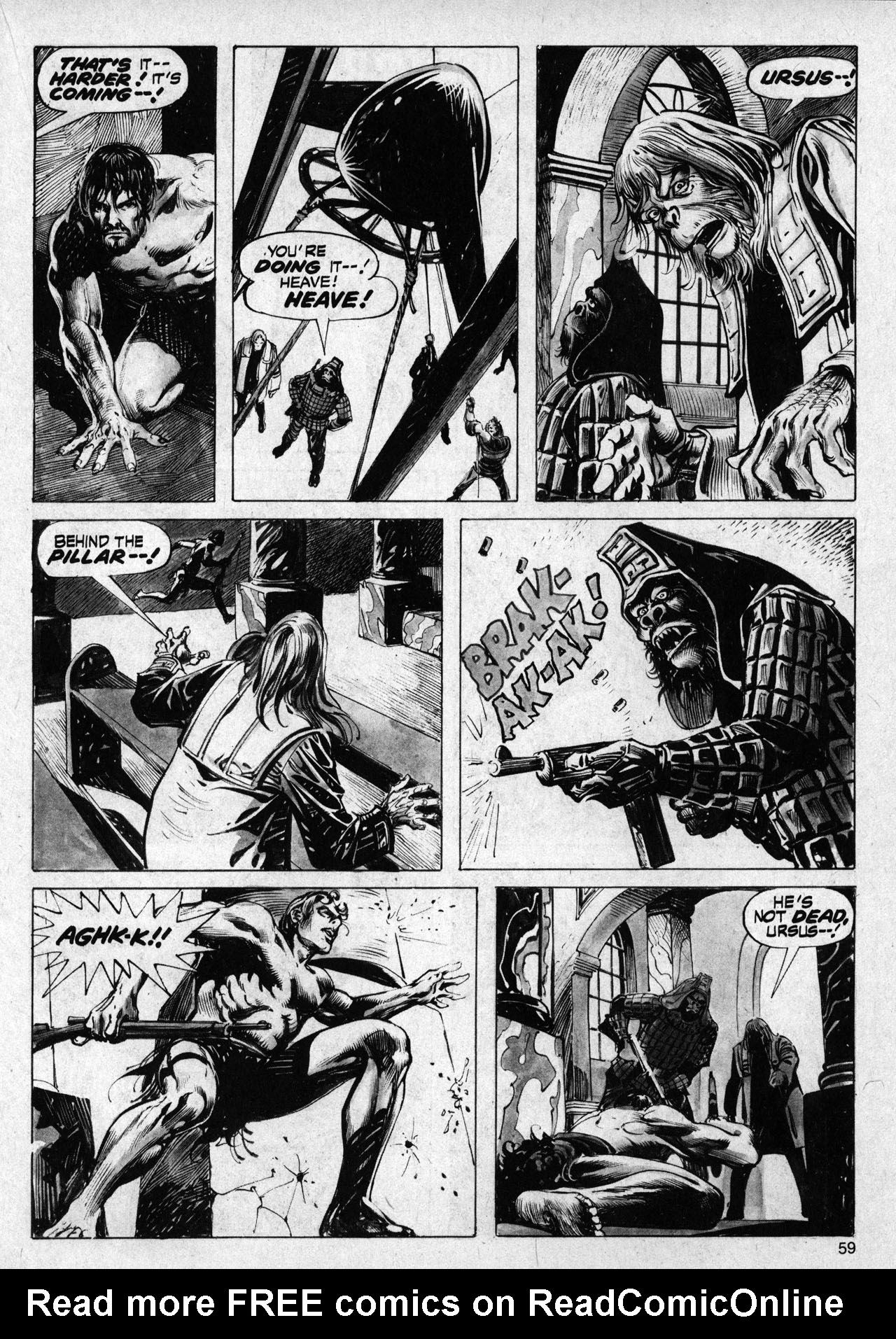 Read online Planet of the Apes comic -  Issue #11 - 55