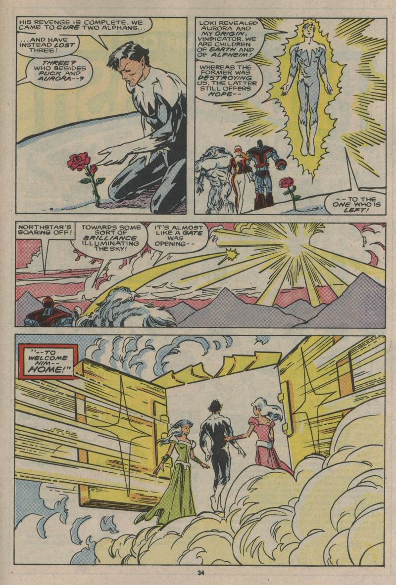 Read online Alpha Flight (1983) comic -  Issue #50 - 35