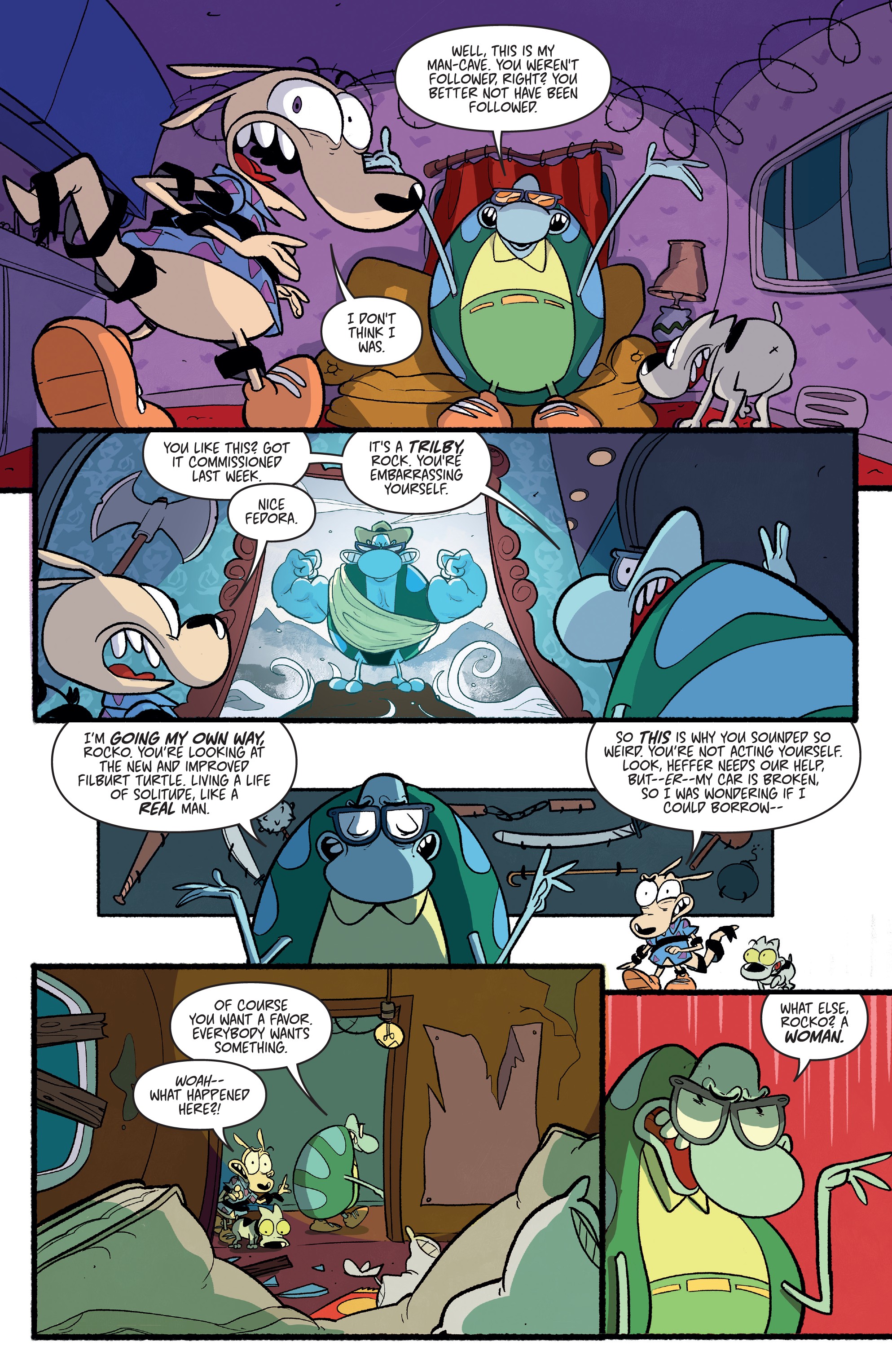 Read online Rocko's Modern Afterlife comic -  Issue #2 - 11