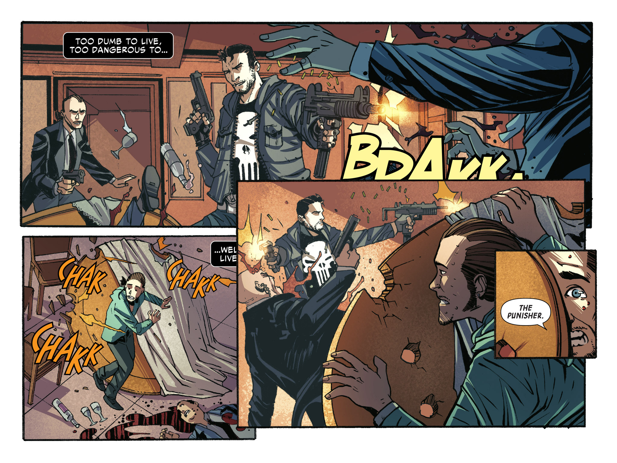 Read online Doctor Strange/Punisher: Magic Bullets Infinite Comic comic -  Issue #1 - 17