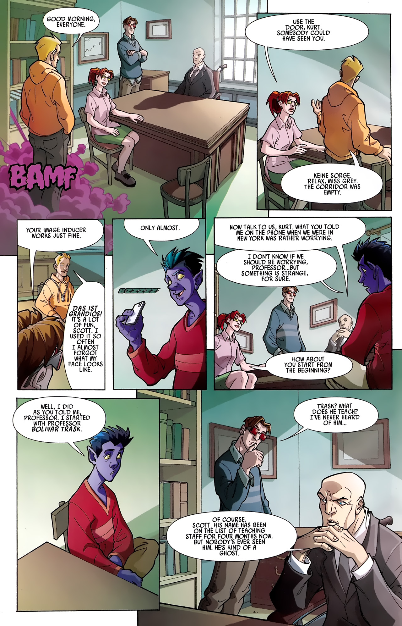 Read online X-Campus comic -  Issue #3 - 10