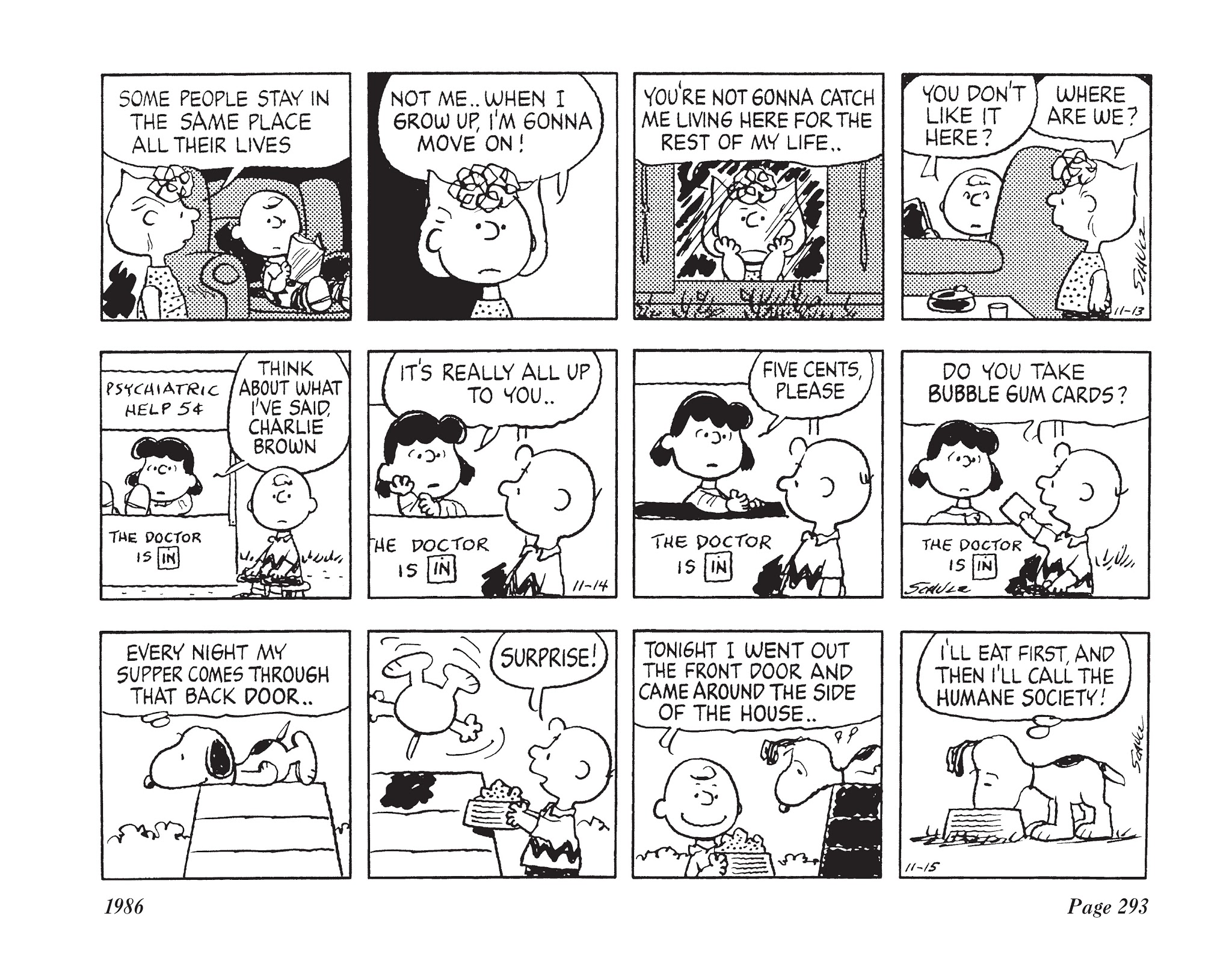 Read online The Complete Peanuts comic -  Issue # TPB 18 - 305