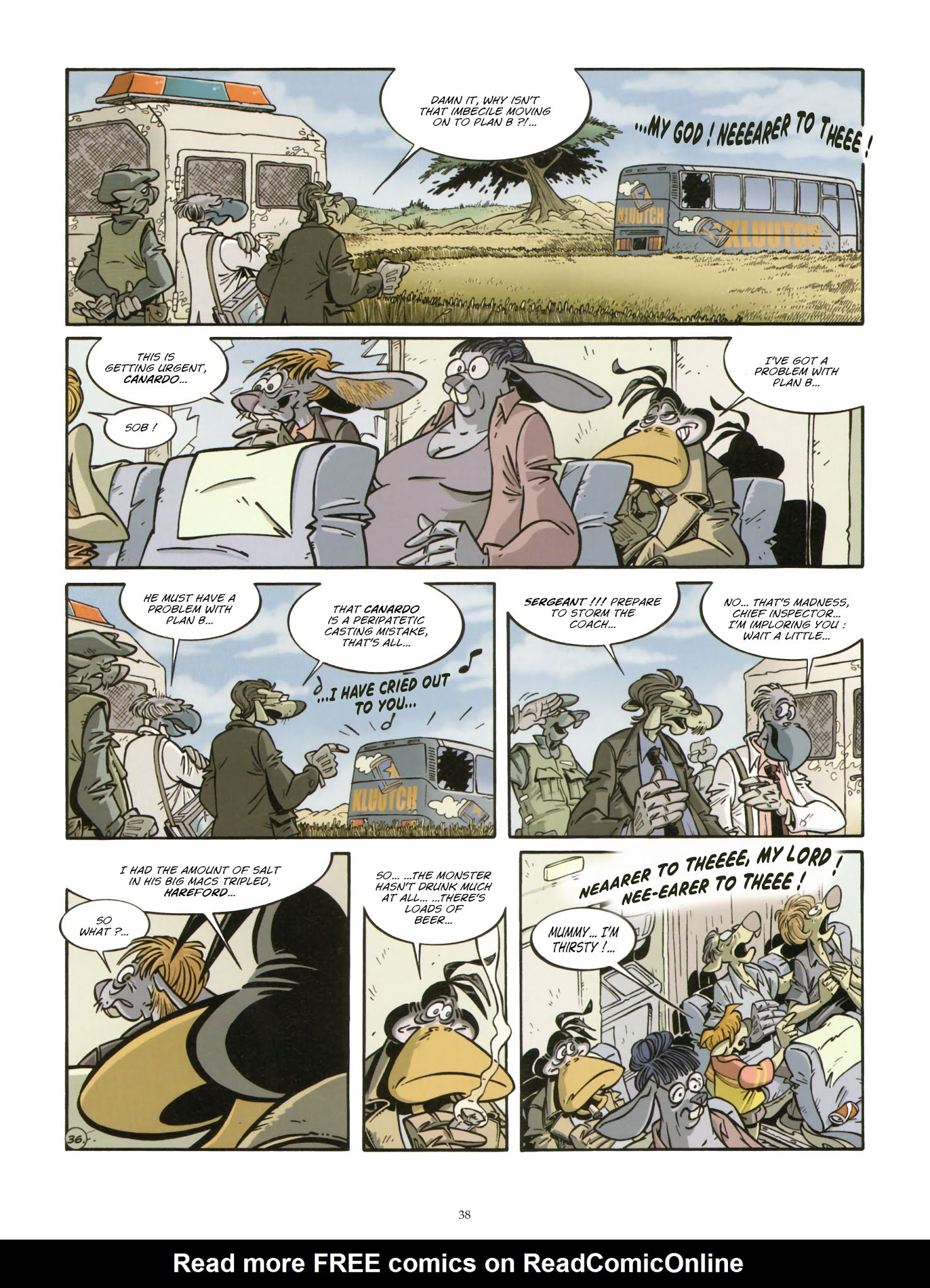 Read online Une enquête de l'inspecteur Canardo comic -  Issue #16 - 40