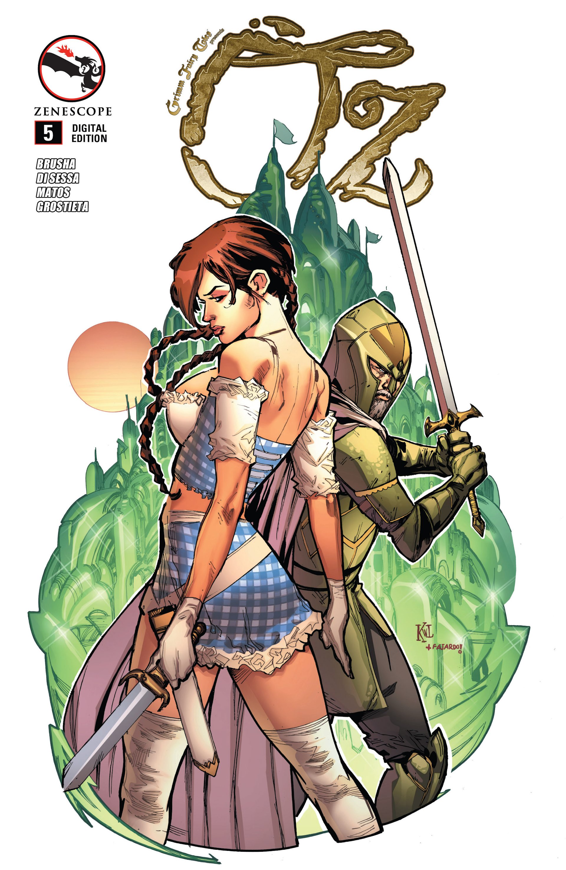 Read online Grimm Fairy Tales presents Oz comic -  Issue #5 - 1