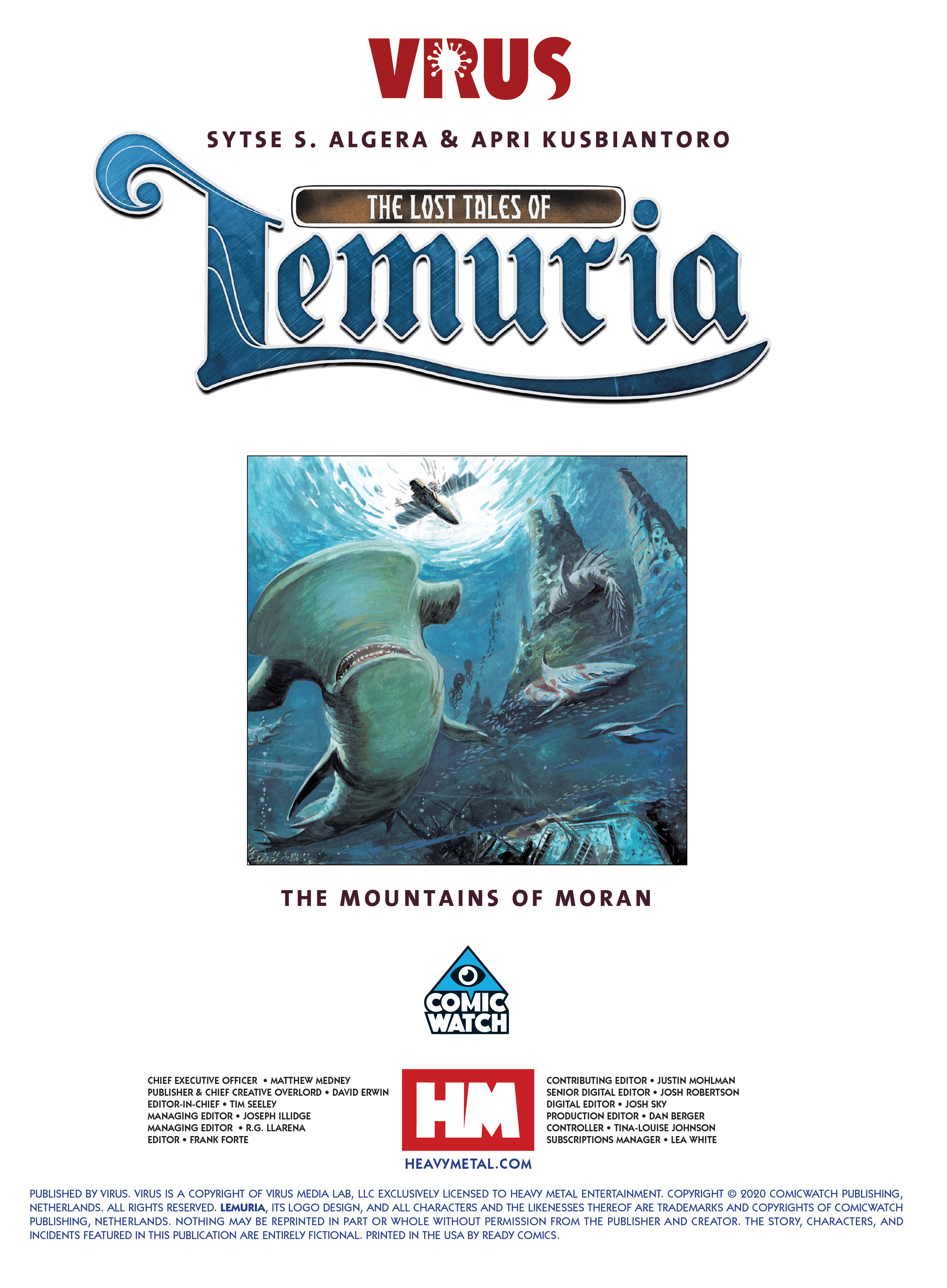 Read online The Lost Tales of Lemuria: The Mountains of Moran comic -  Issue # Full - 2
