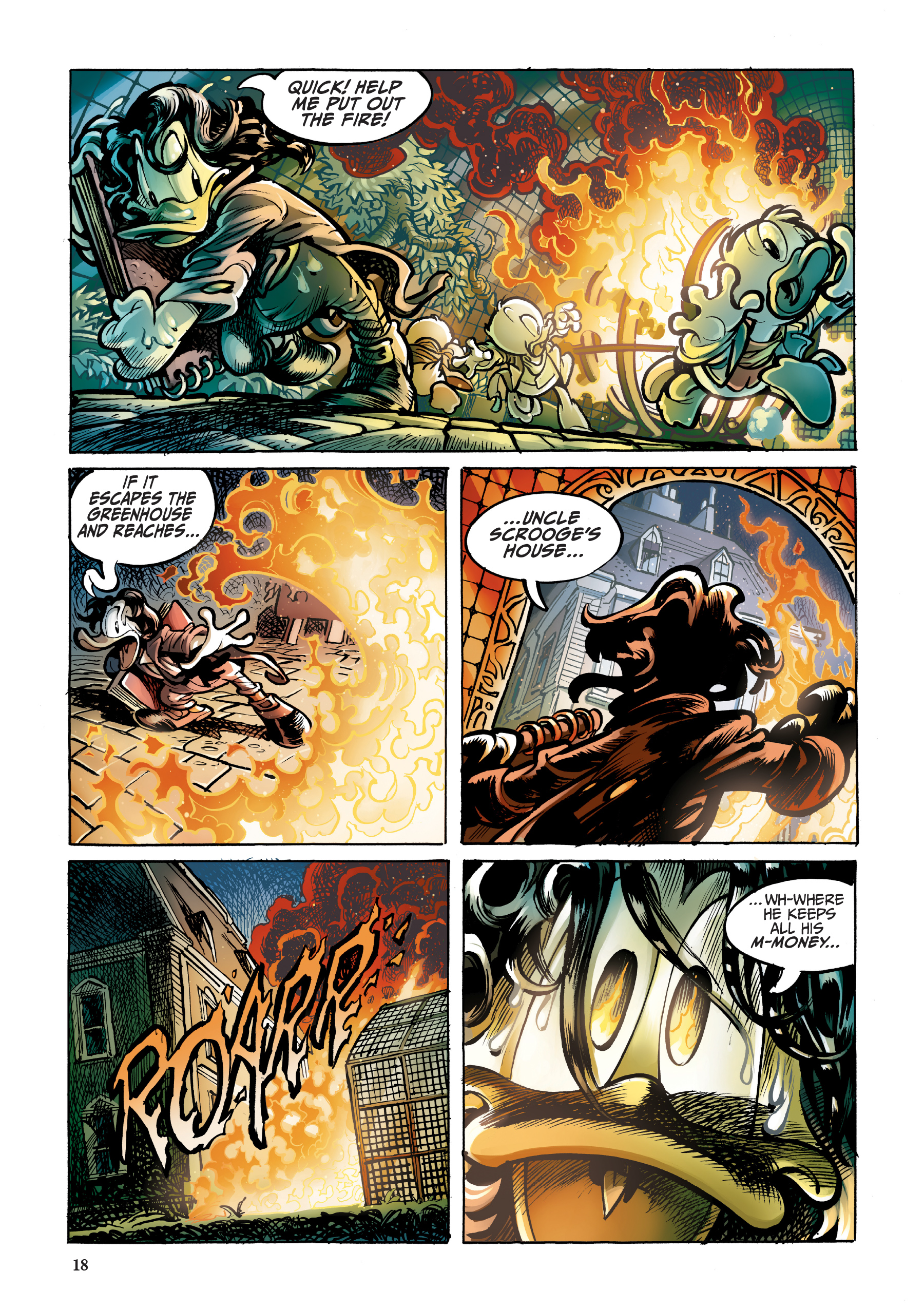 Read online Disney Frankenstein, Starring Donald Duck comic -  Issue # TPB - 18