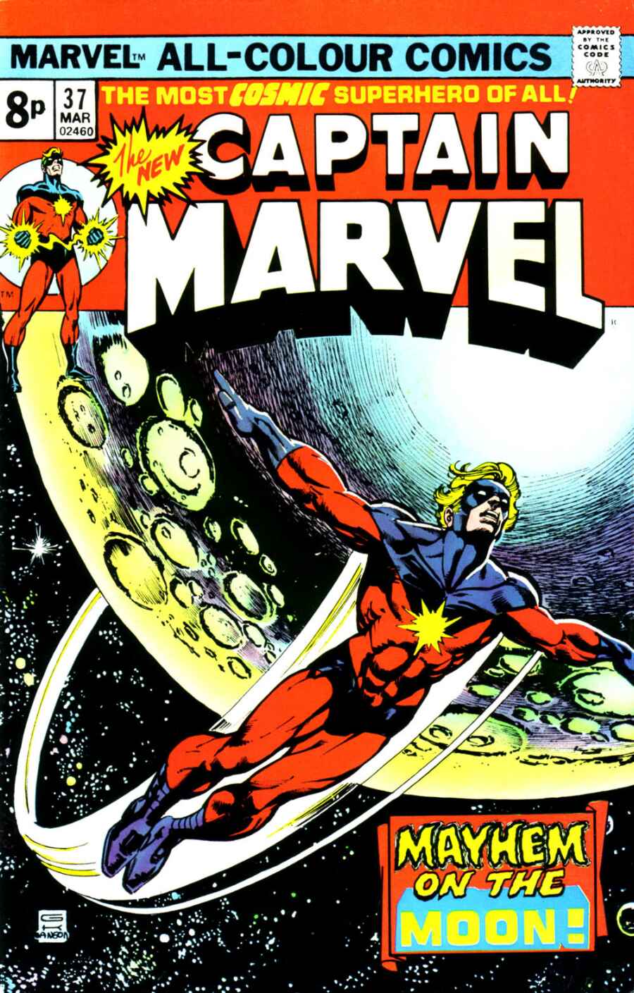 Captain Marvel (1968) Issue #37 #37 - English 1