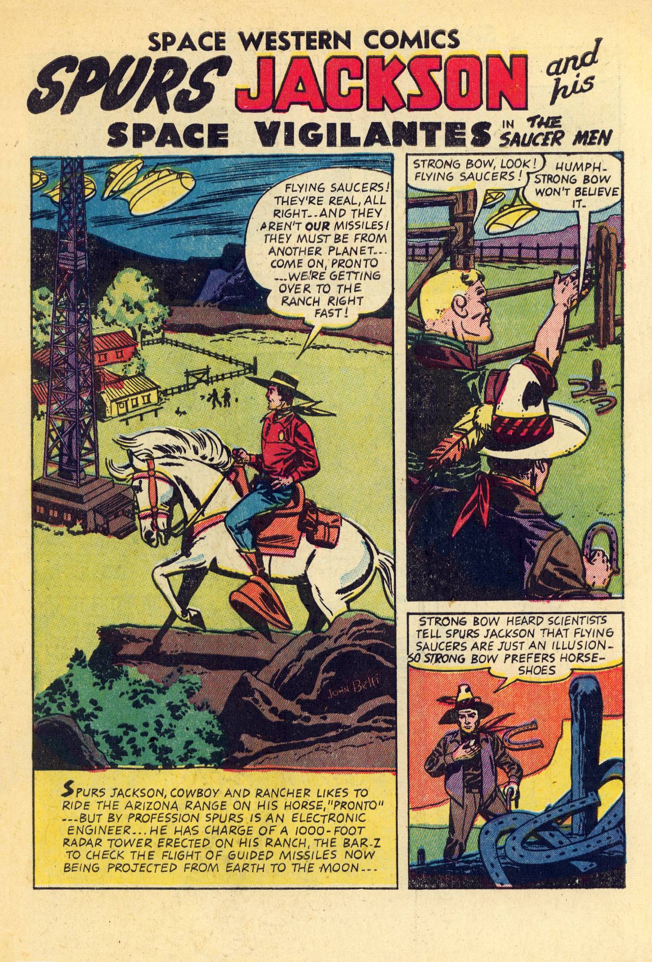 Read online Space Western Comics comic -  Issue #40 - 3