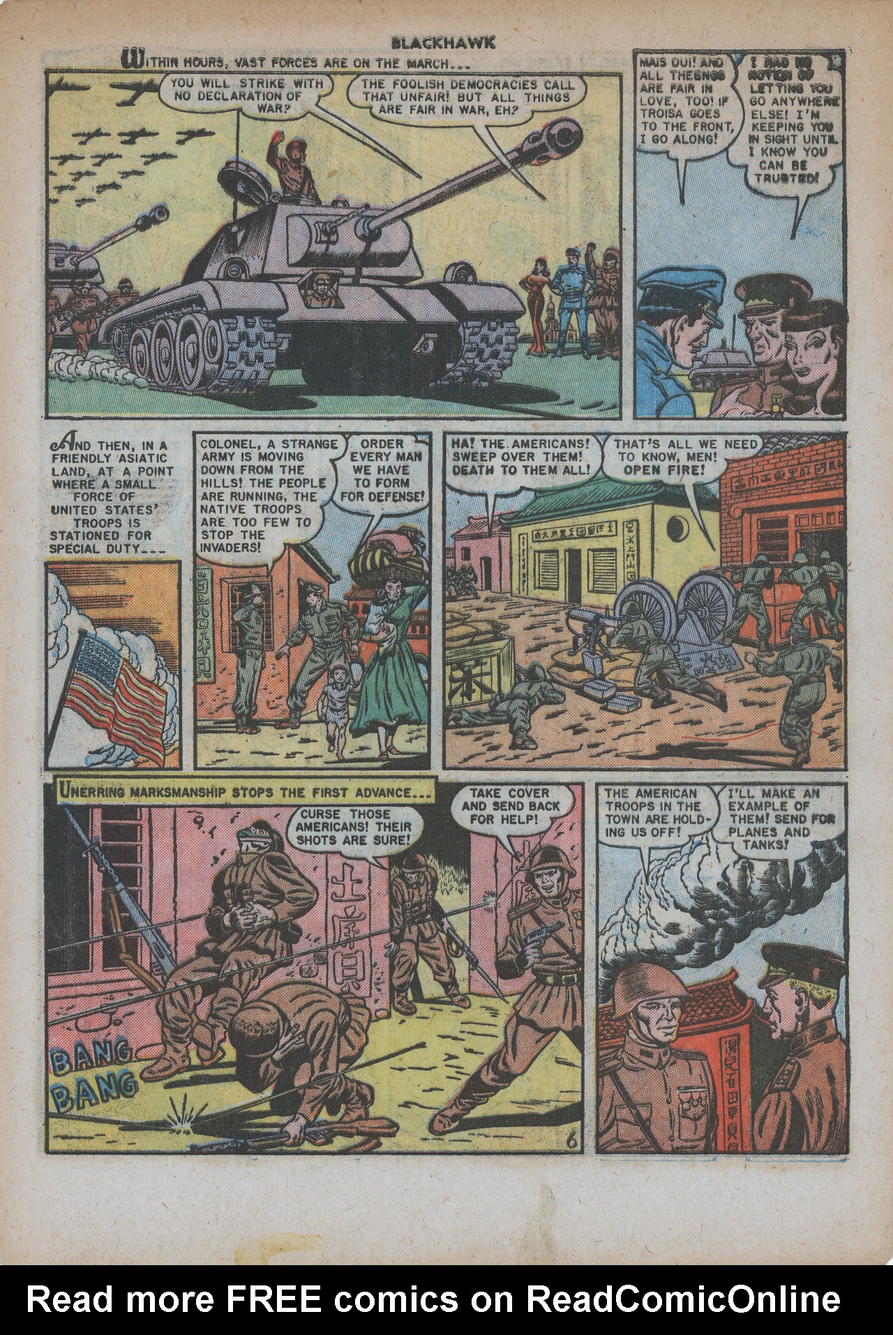 Read online Blackhawk (1957) comic -  Issue #39 - 47
