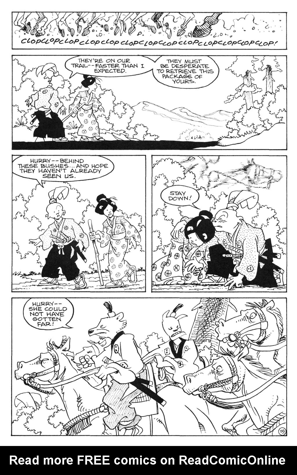 Read online Usagi Yojimbo (1996) comic -  Issue #76 - 17