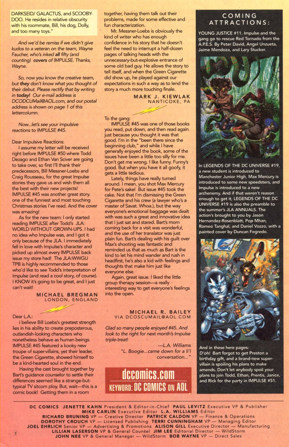 Read online Impulse (1995) comic -  Issue #50 - 26