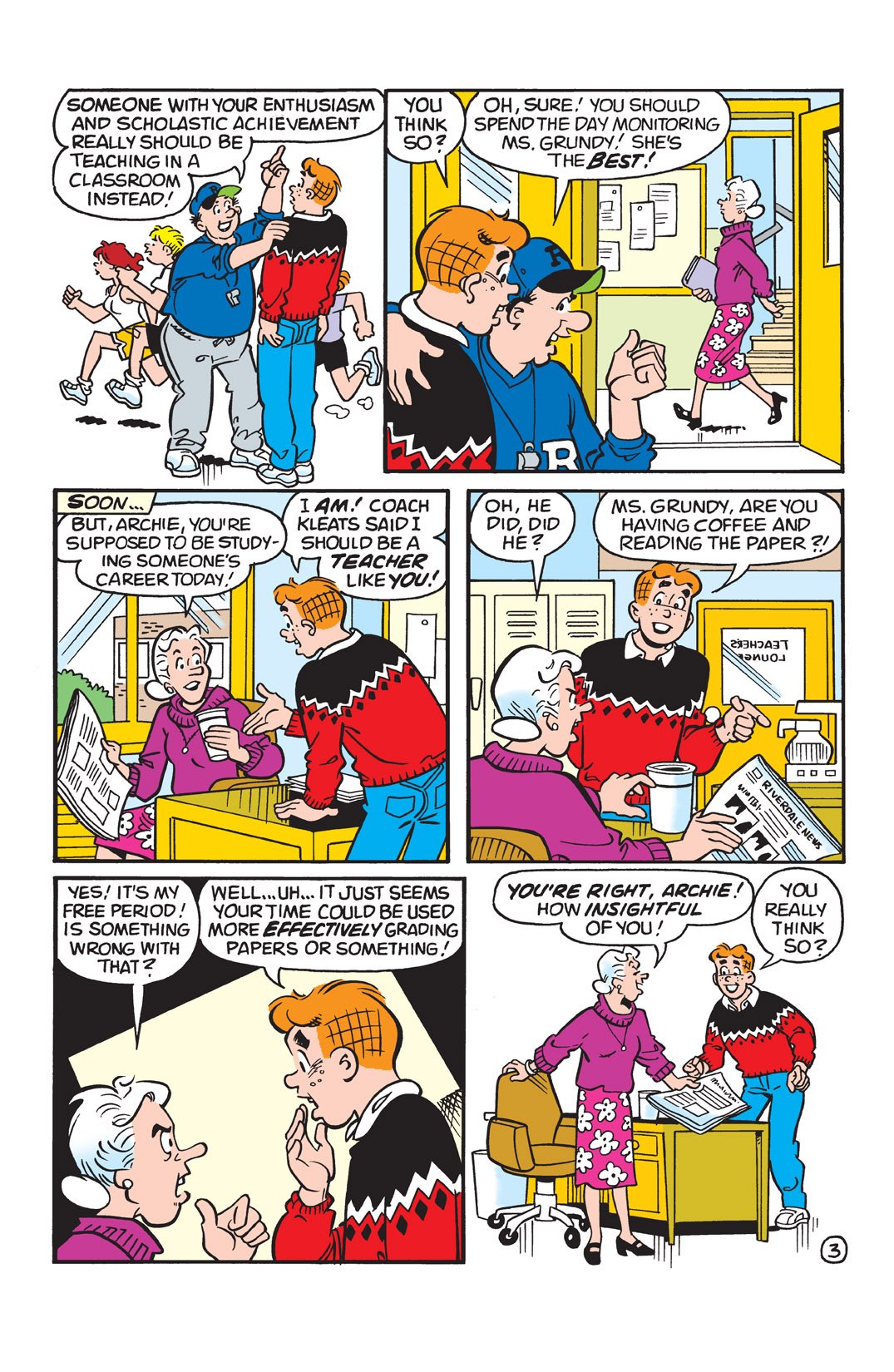 Read online Archie (1960) comic -  Issue #494 - 16