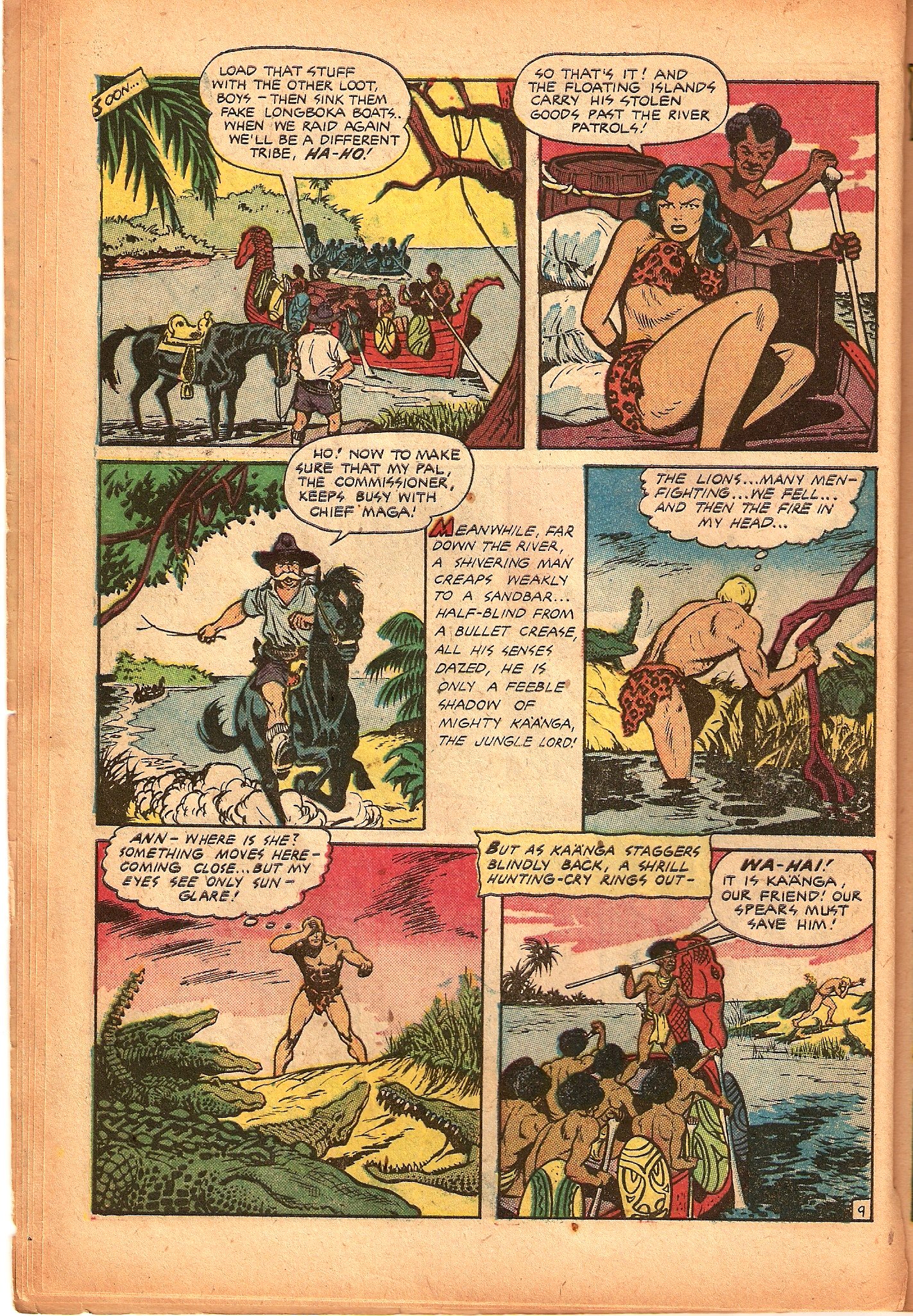 Read online Jungle Comics comic -  Issue #139 - 12