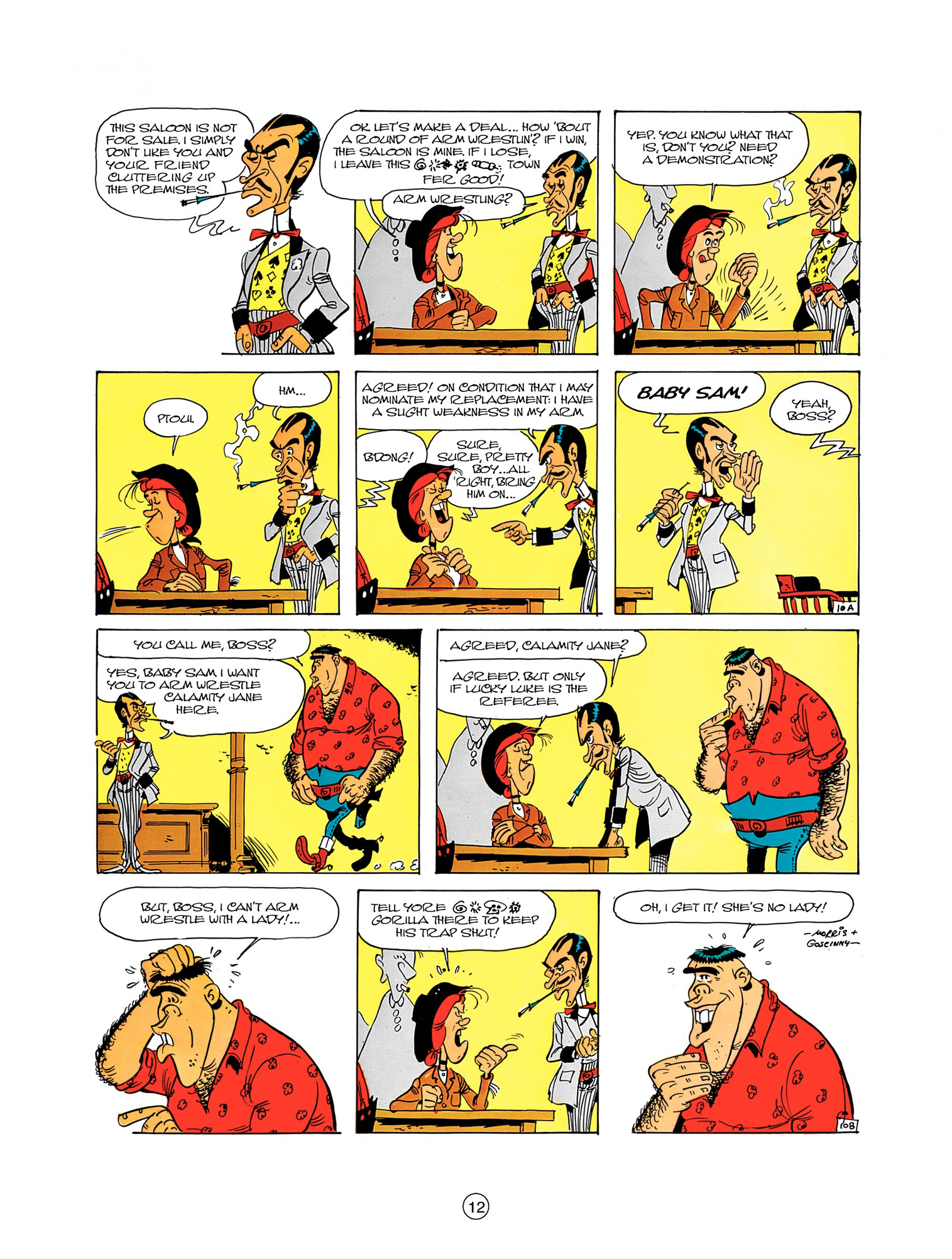 Read online A Lucky Luke Adventure comic -  Issue #8 - 12