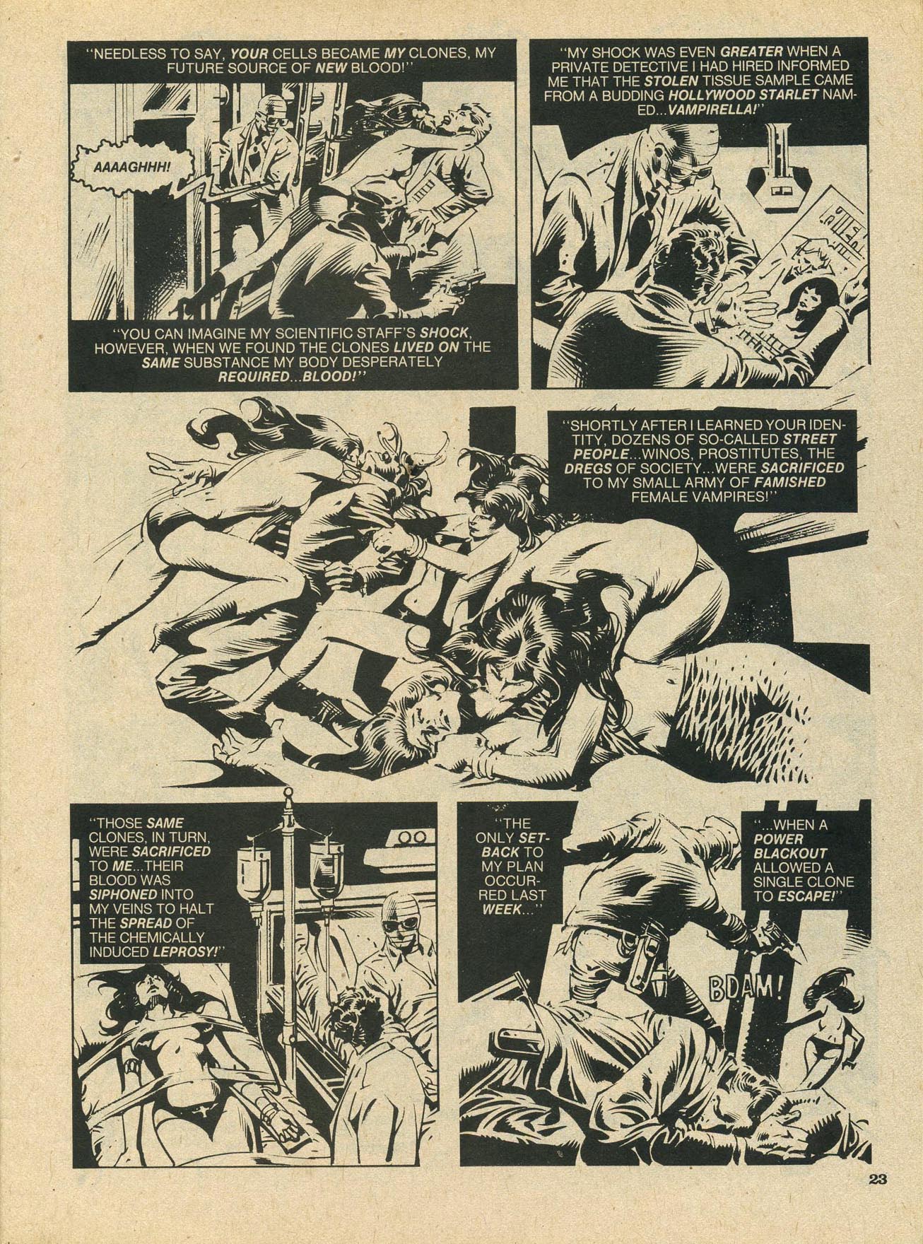 Read online Vampirella (1969) comic -  Issue #95 - 23