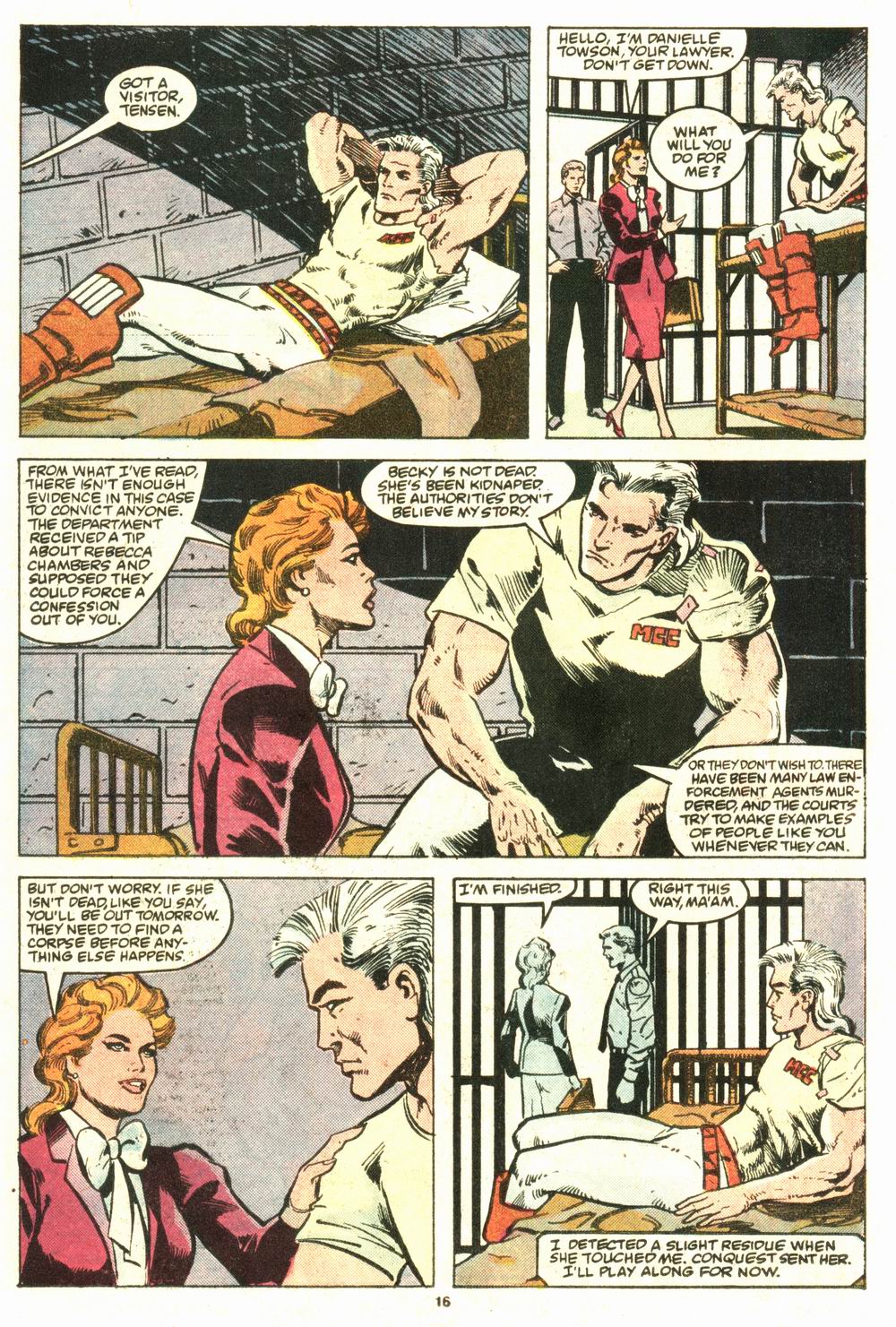 Read online Justice (1986) comic -  Issue #8 - 17