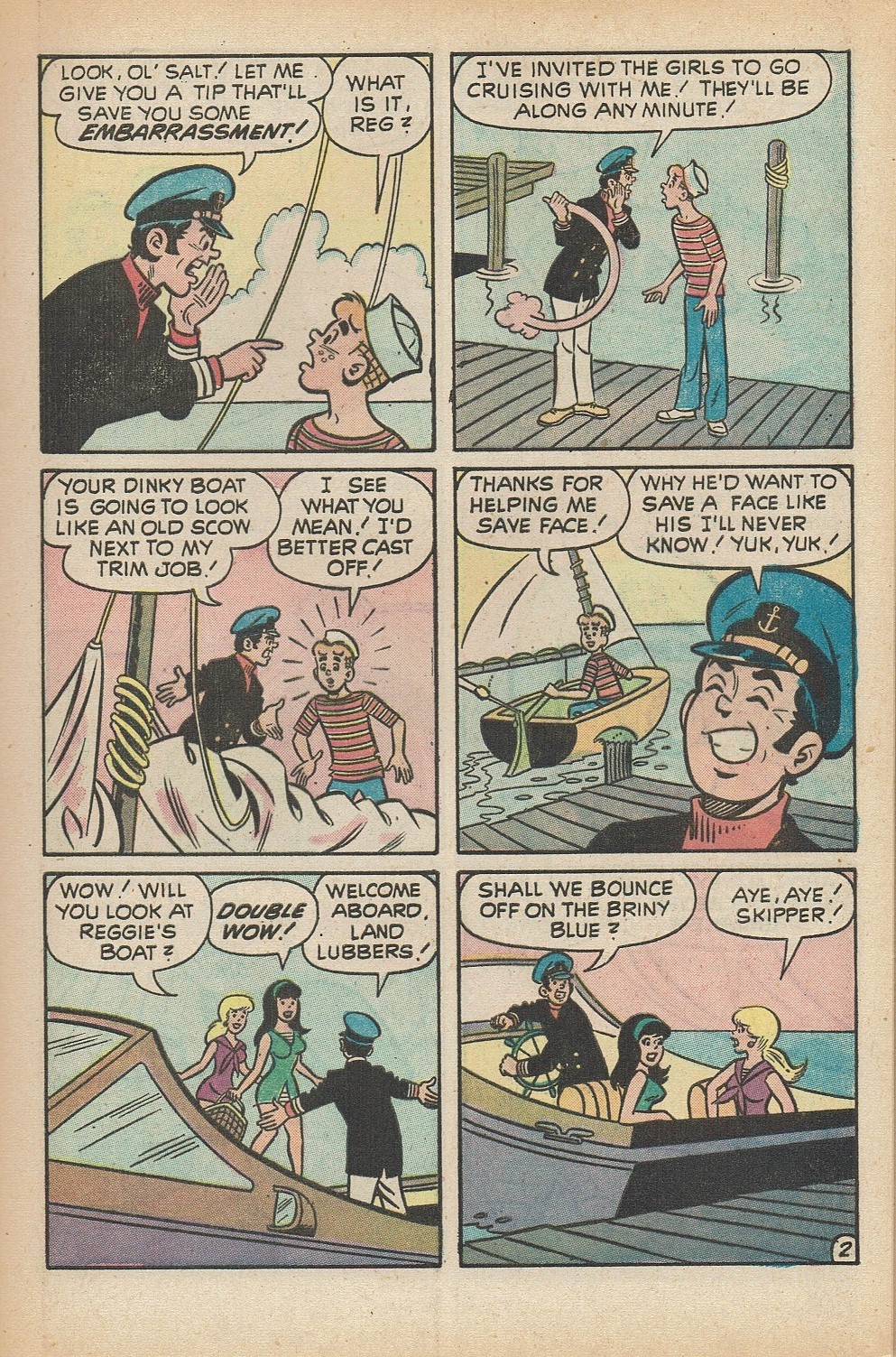 Read online Reggie and Me (1966) comic -  Issue #59 - 21