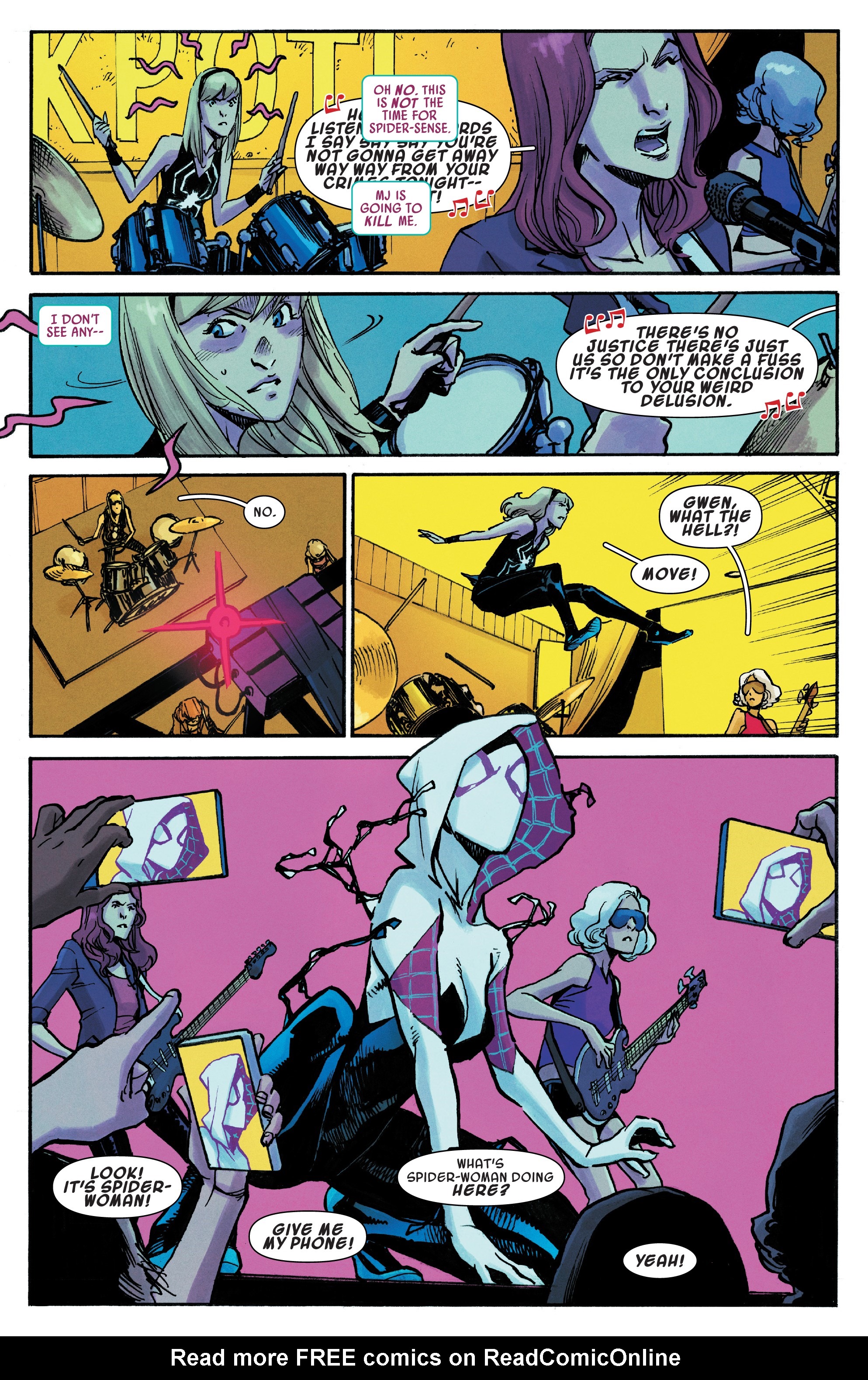 Read online Spider-Gwen: Ghost-Spider comic -  Issue #8 - 19