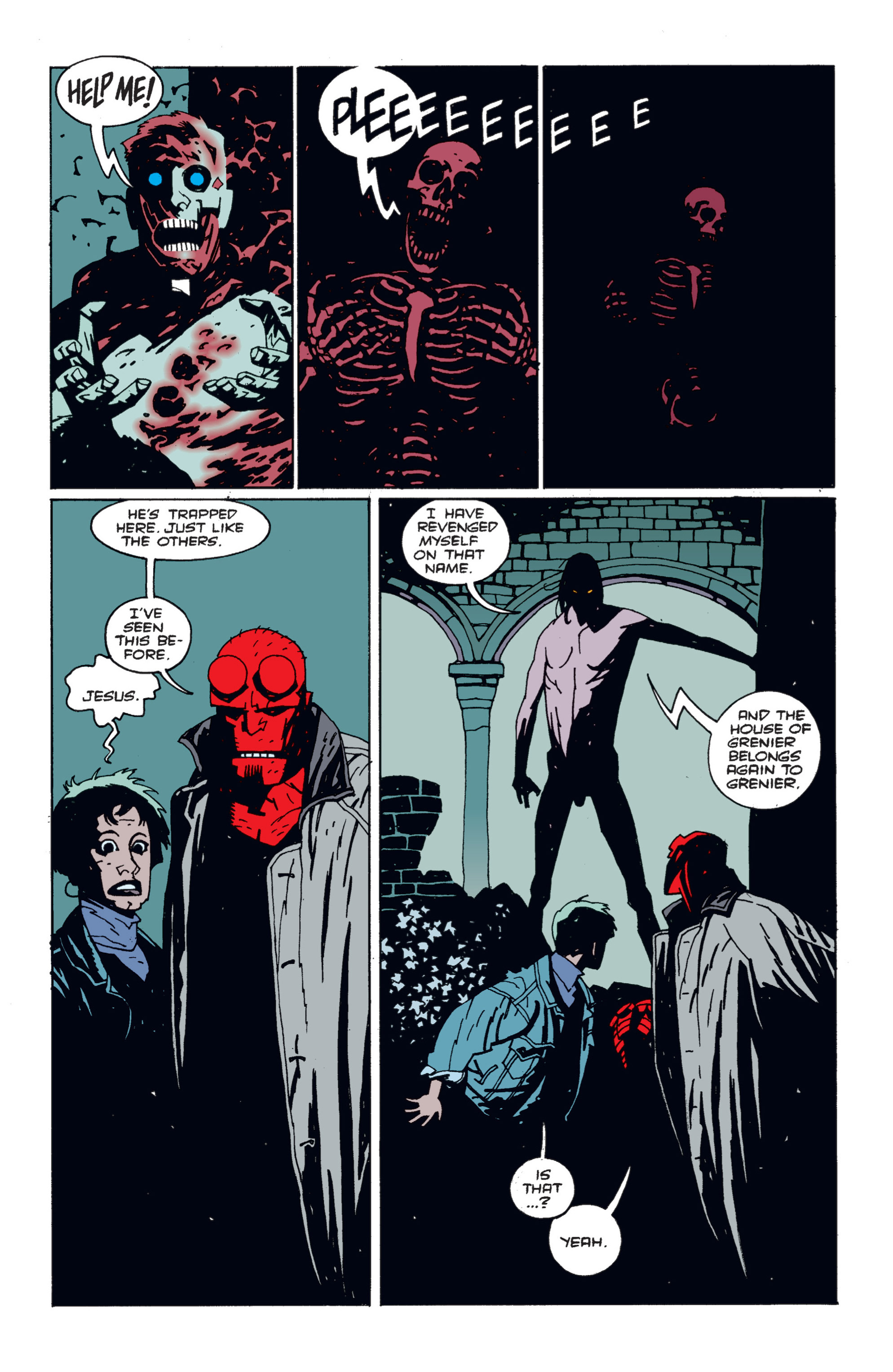 Read online Hellboy comic -  Issue #3 - 104