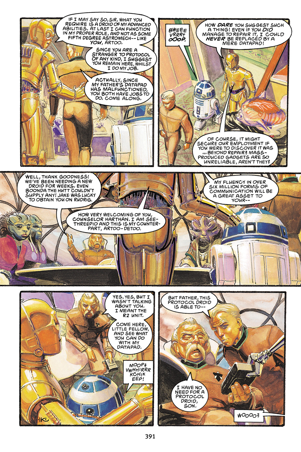 Read online Star Wars Omnibus comic -  Issue # Vol. 6 - 387