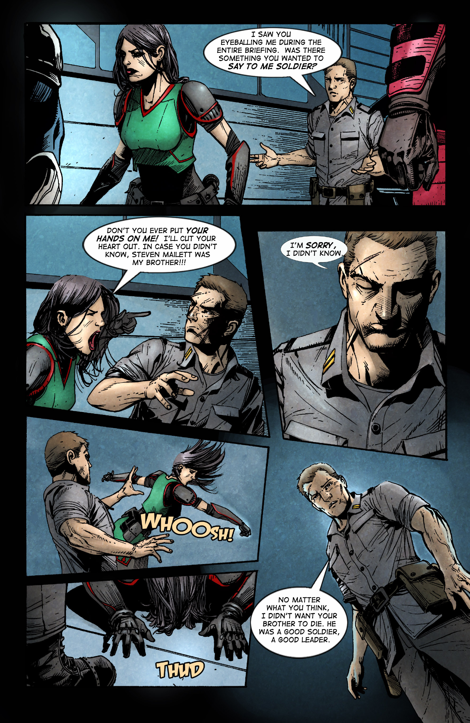 Read online The Heroes of Echo Company comic -  Issue #2 - 18
