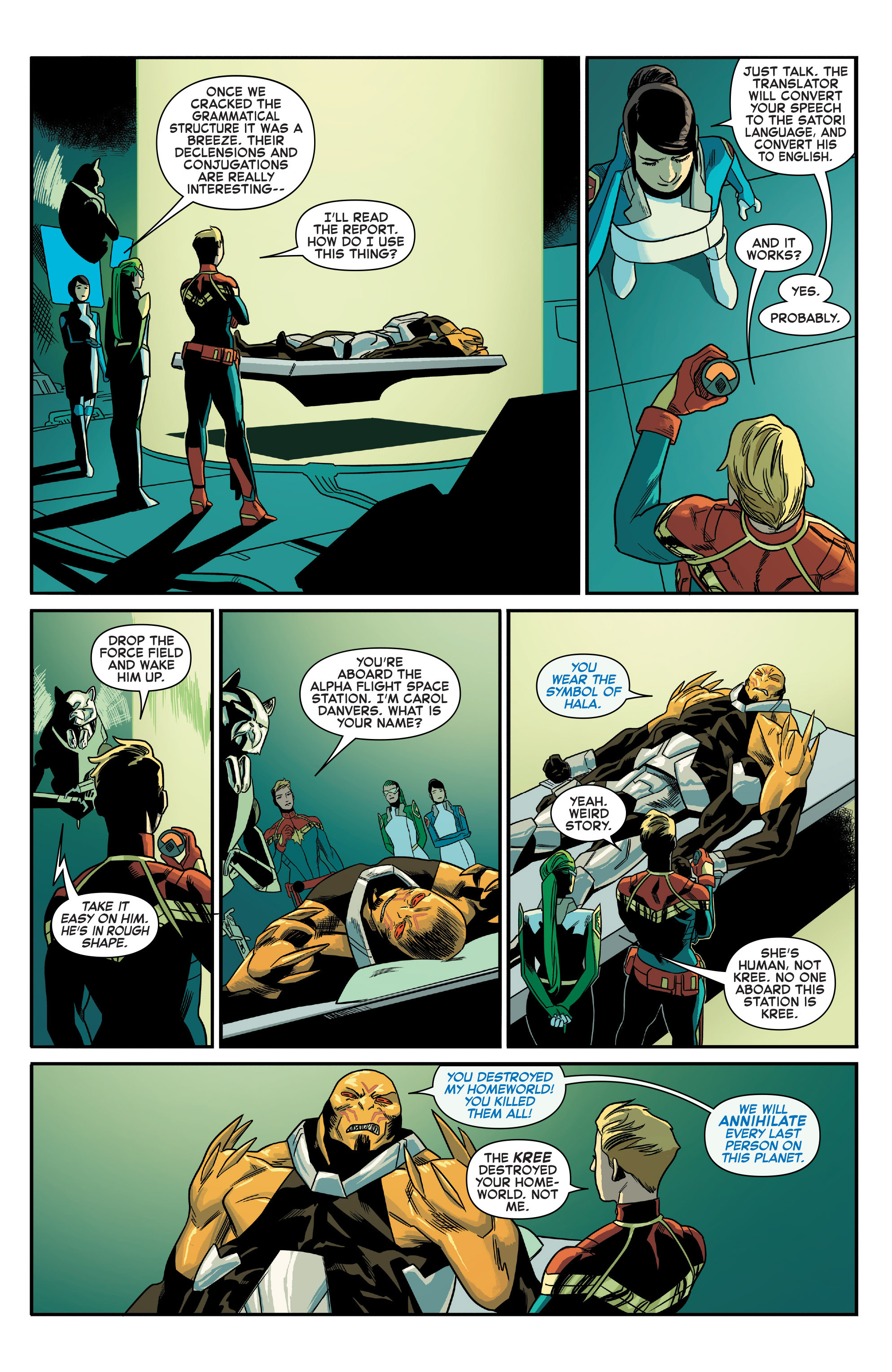 Read online Captain Marvel (2016) comic -  Issue #4 - 17