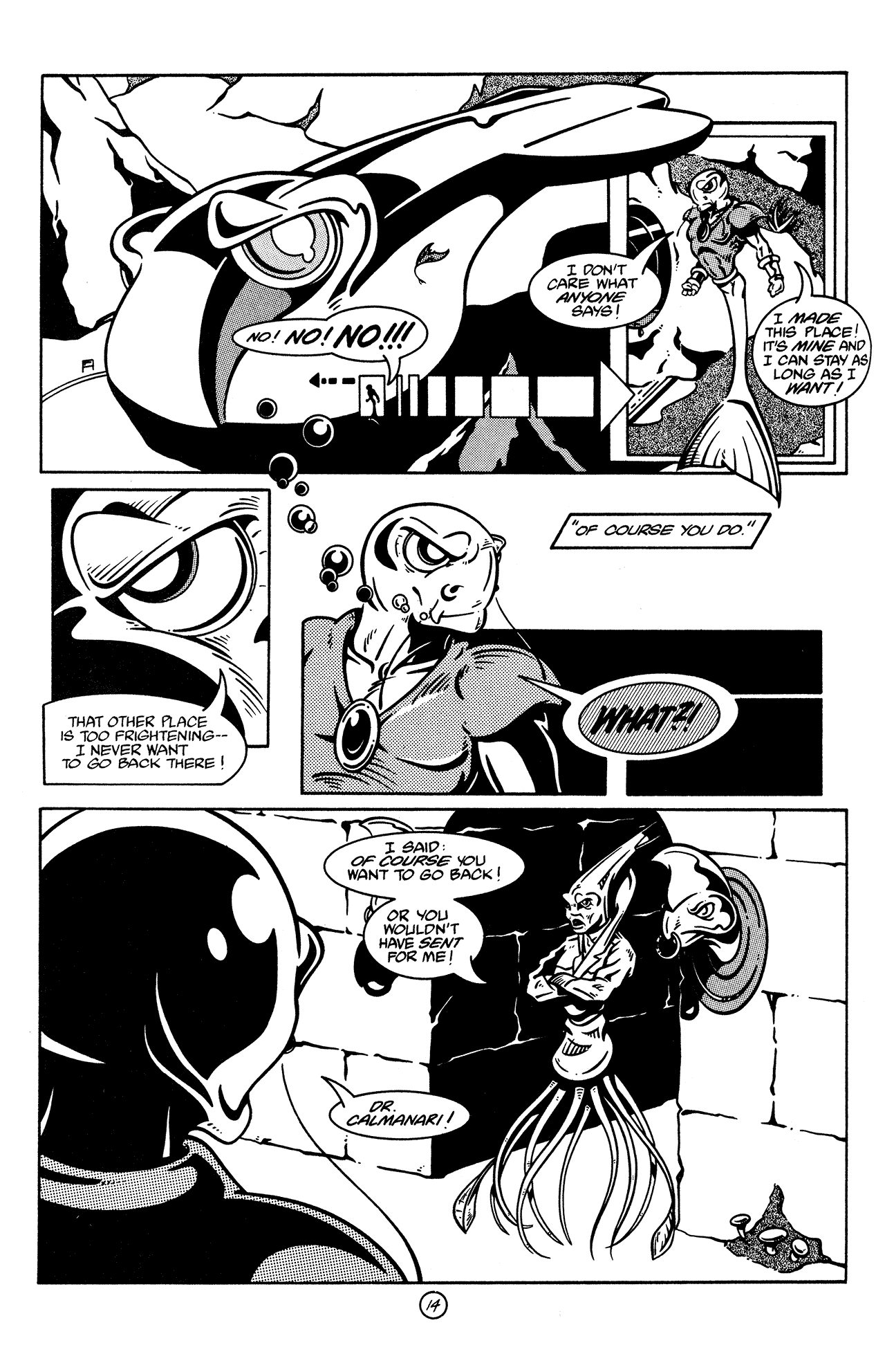 Read online The Fish Police comic -  Issue #24 - 16
