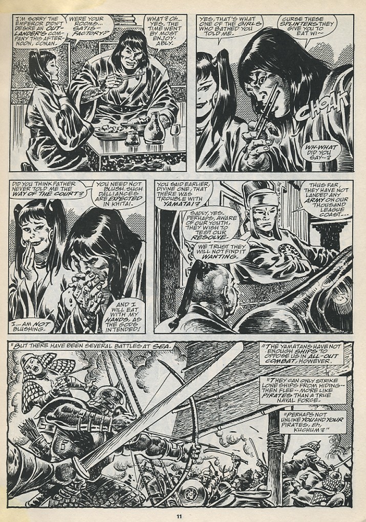 Read online The Savage Sword Of Conan comic -  Issue #194 - 13