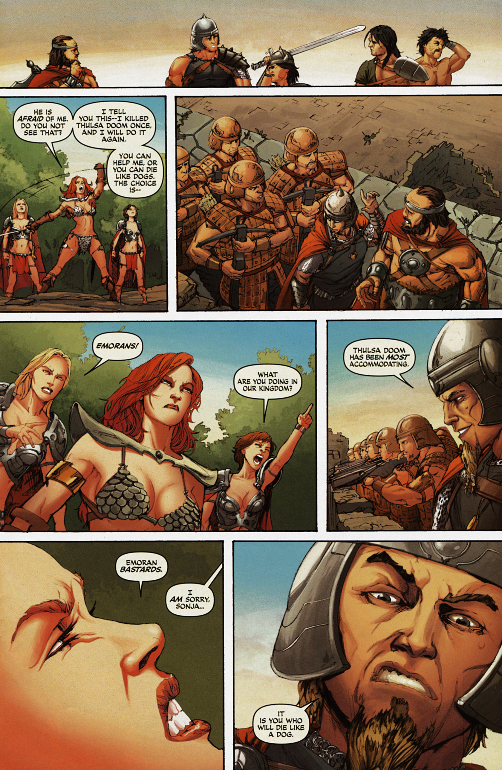 Read online Queen Sonja comic -  Issue #19 - 7