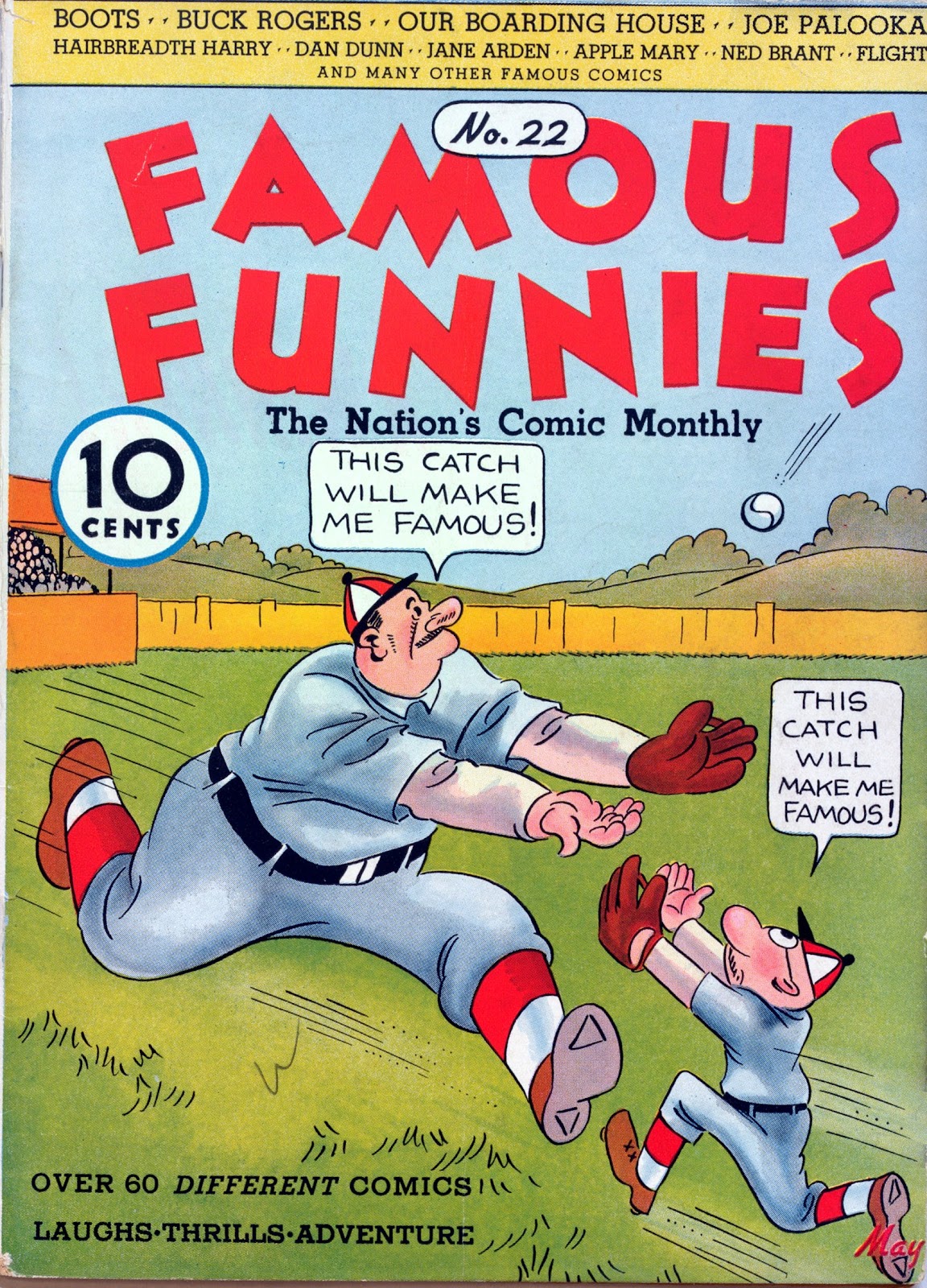Read online Famous Funnies comic -  Issue #22 - 1