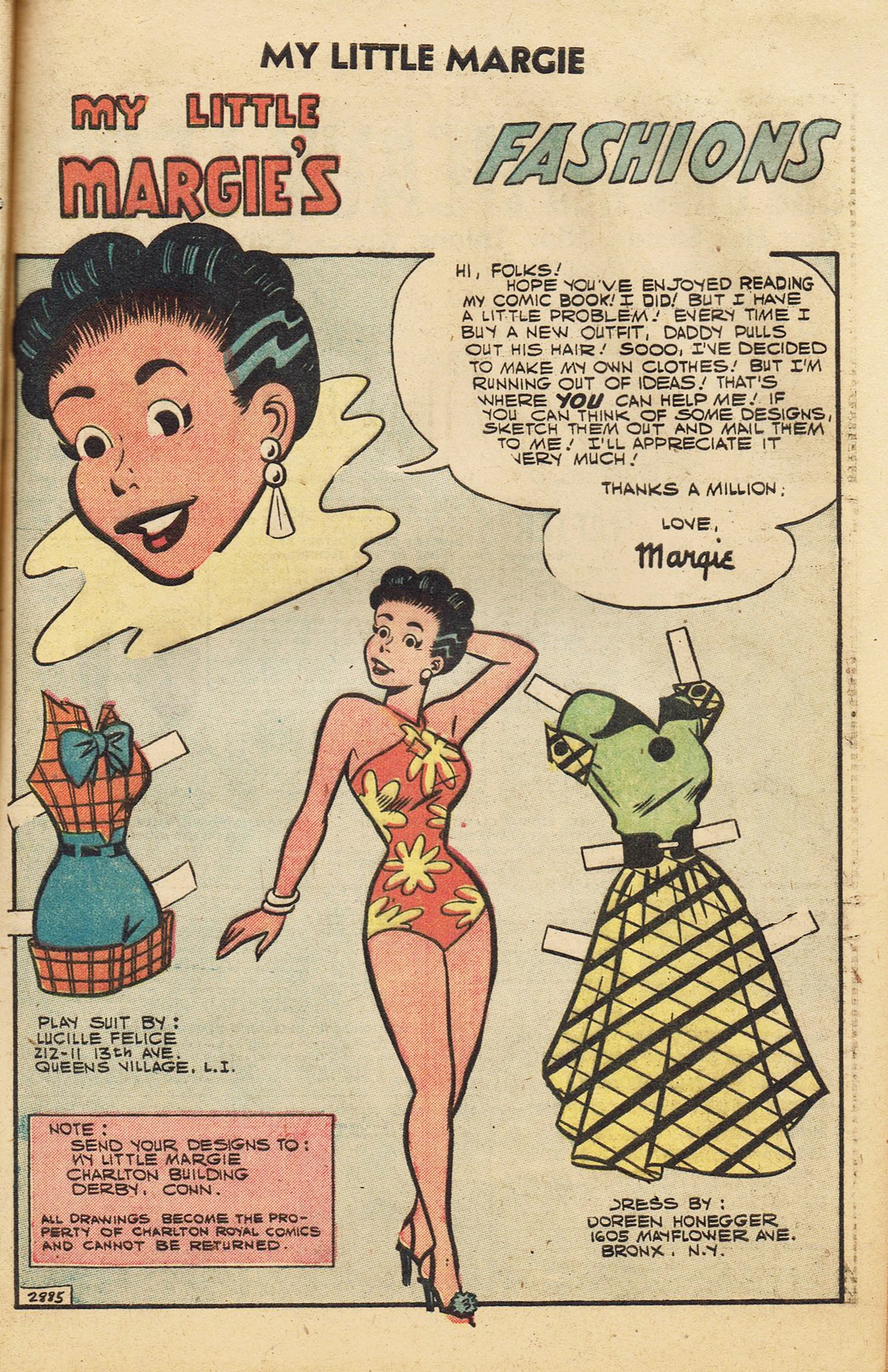 Read online My Little Margie (1954) comic -  Issue #20 - 64